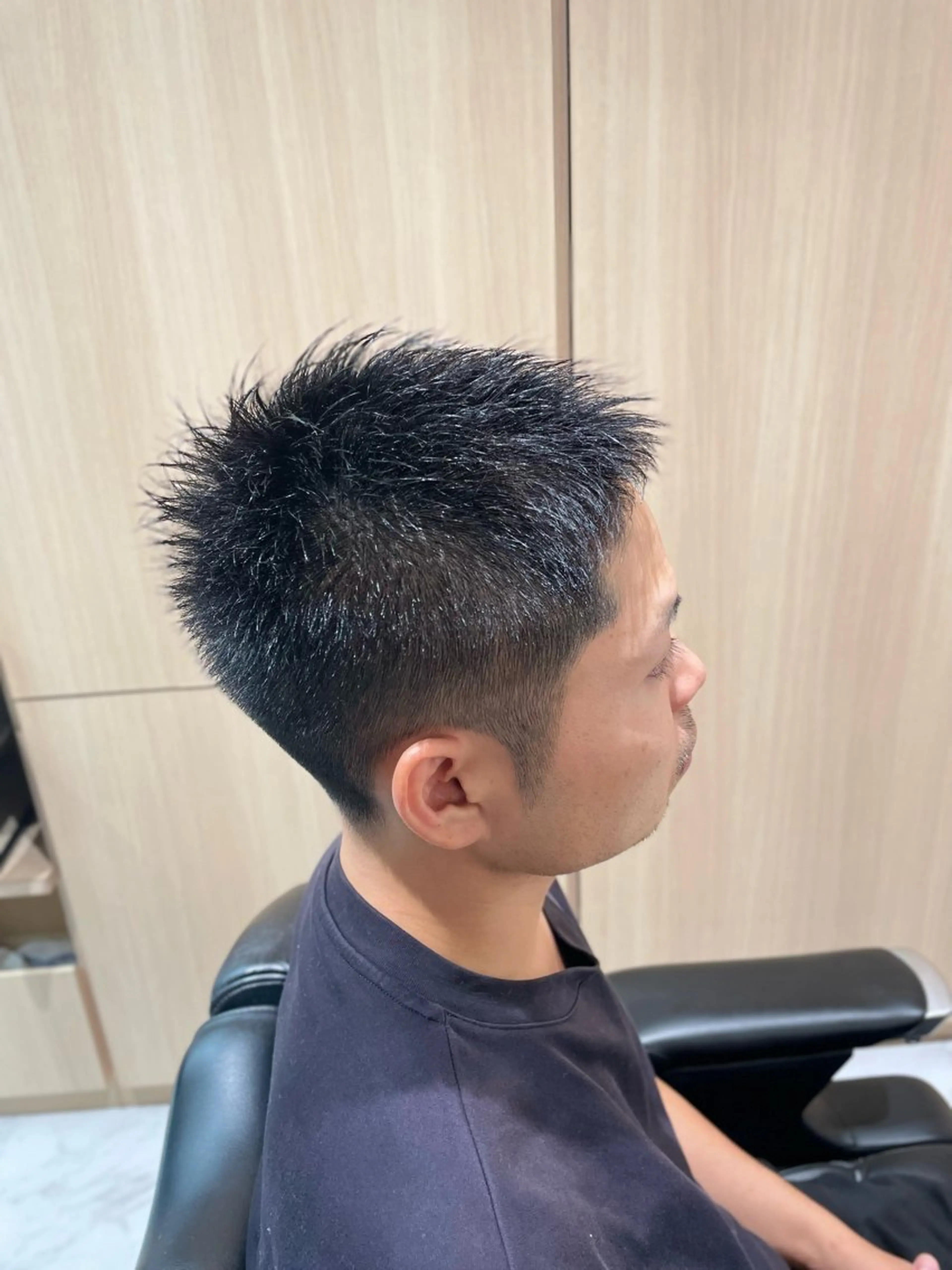 ショート メンズ アイブロウ ビジネス ショートヘア カット 銀座メンズカット/ 銀座メンズパーマ/のヘアスタイル