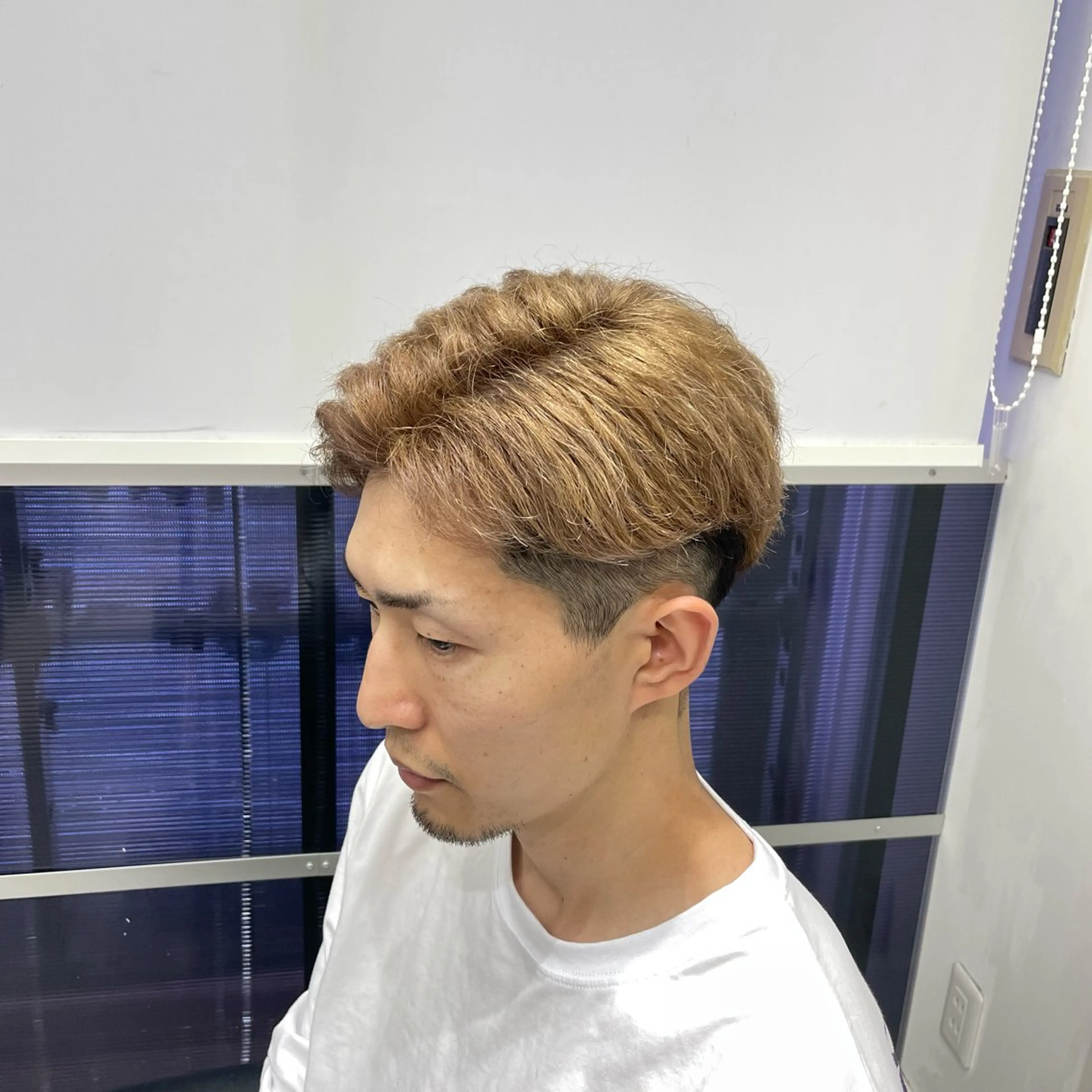 カラー メンズ 田上 舶斗のヘアスタイル