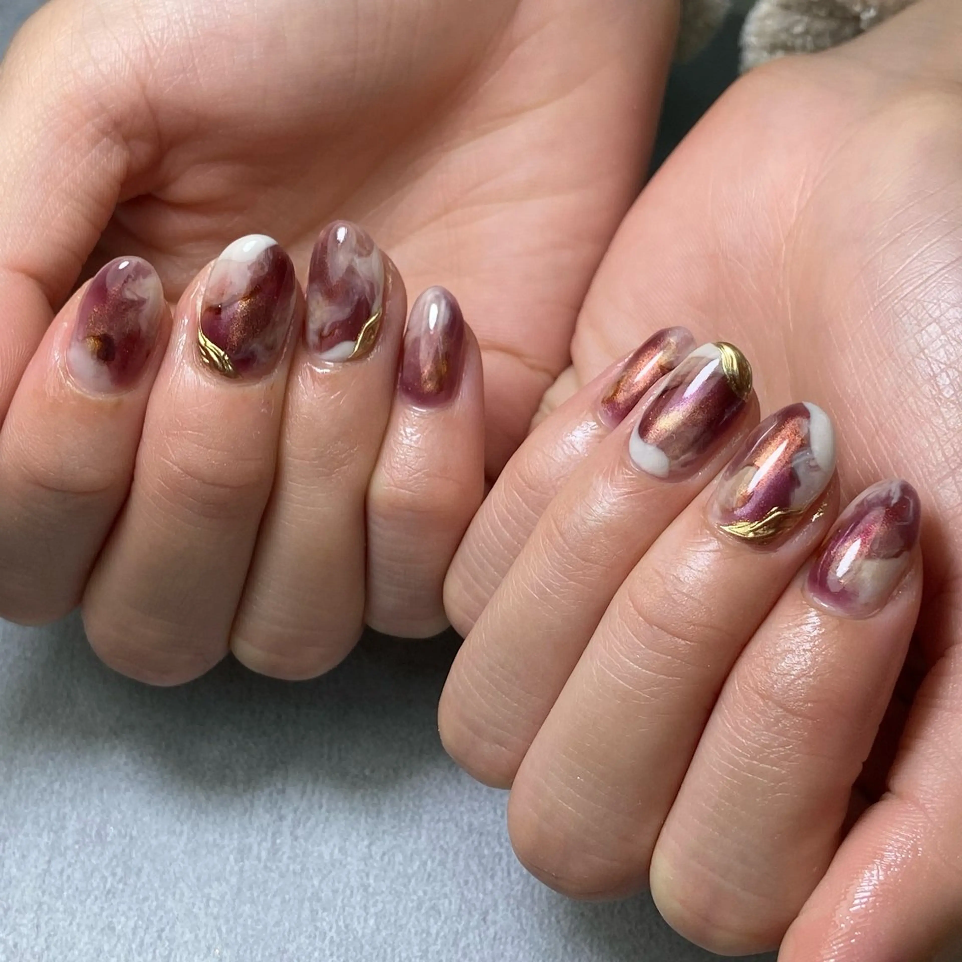 ネイル ハンドネイル nail salon Lumièreのネイルデザイン