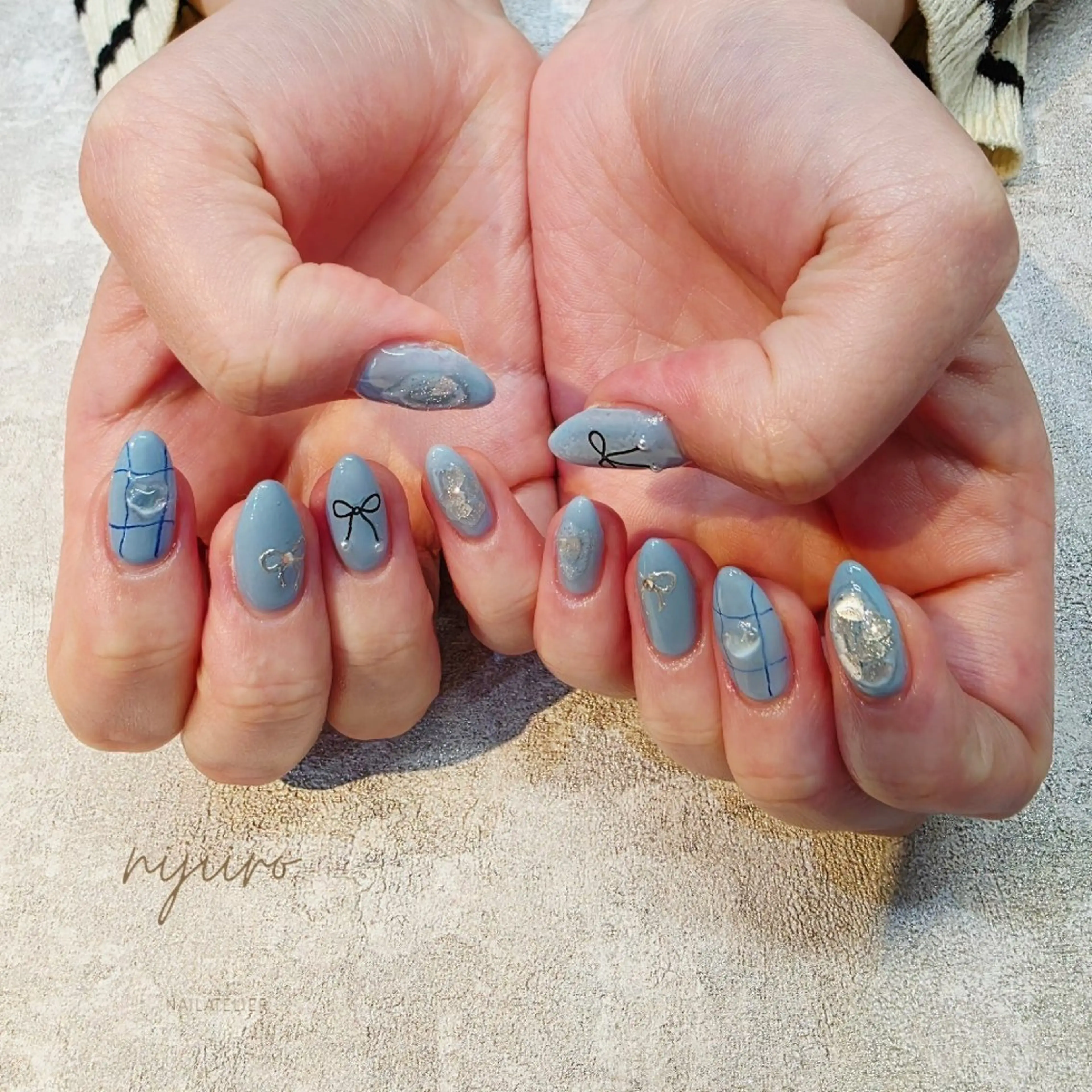 ネイル ハンドネイル nijiiro🌈 サトウのネイルデザイン