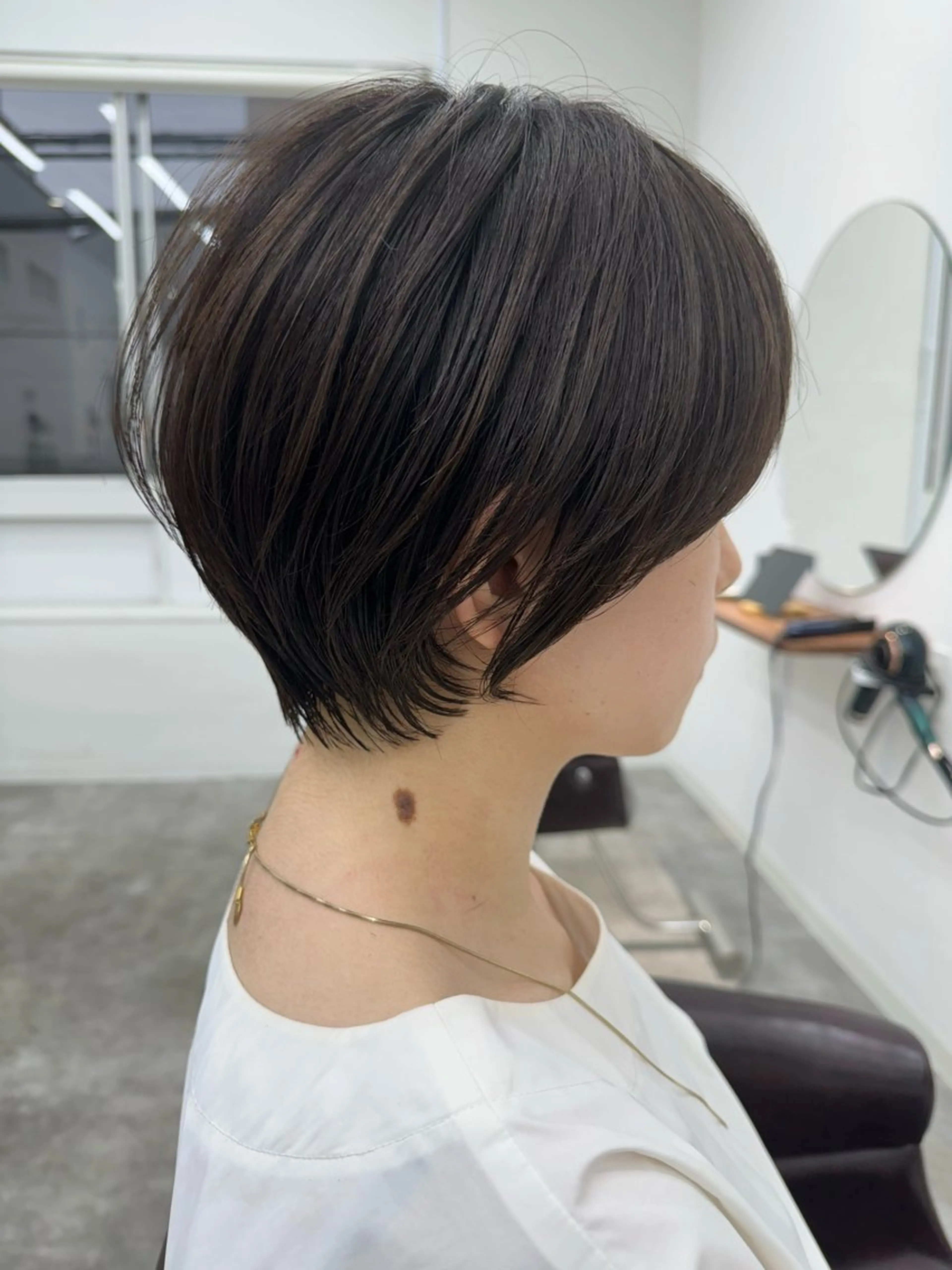 ショート 丸みショート ショートヘア sii.カット特化 田村悠悟のヘアスタイル