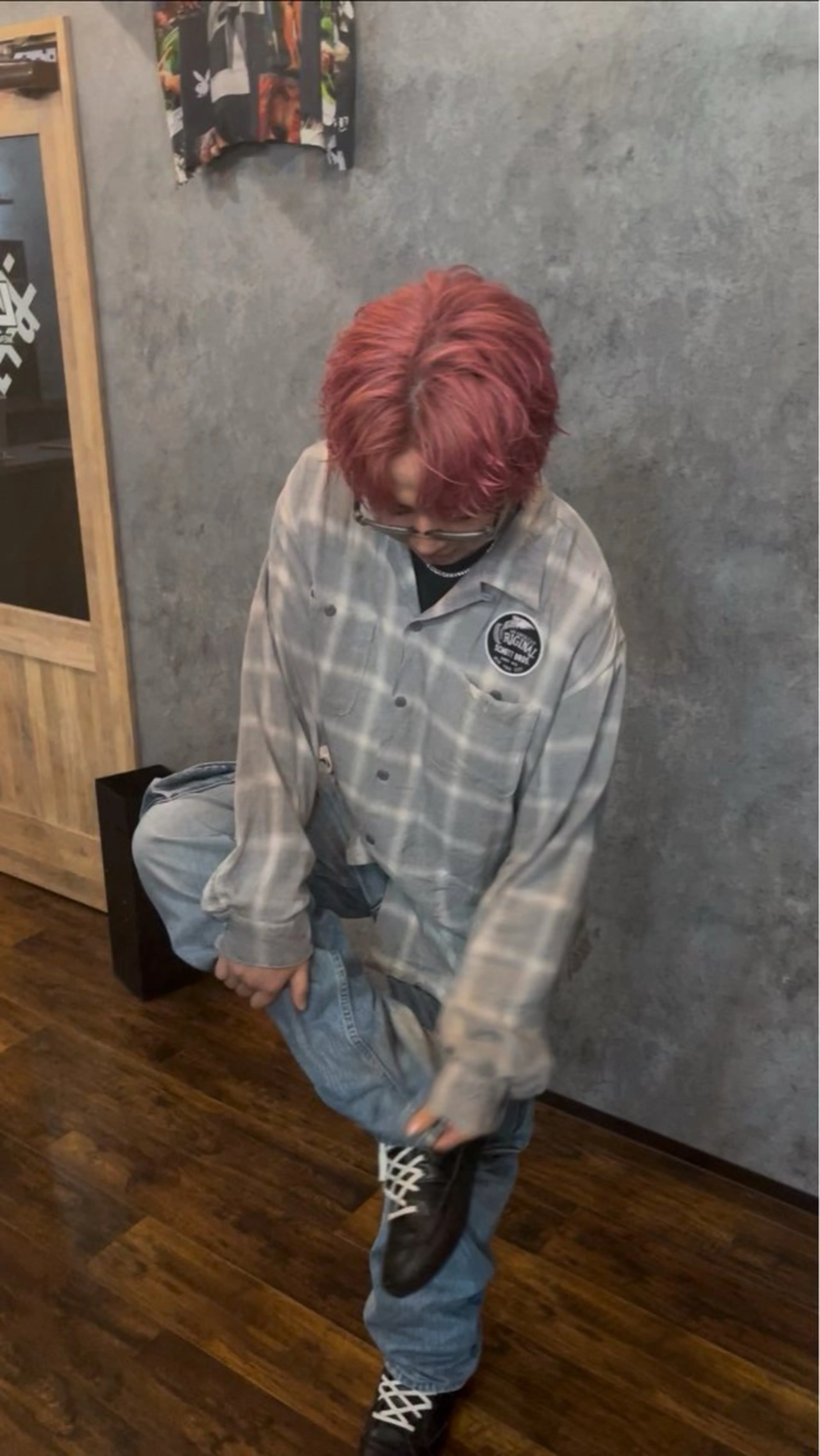 ショート カラー メンズ 🔥【メンズ特化】江 坂／モデル／レオ🔥のヘアスタイル