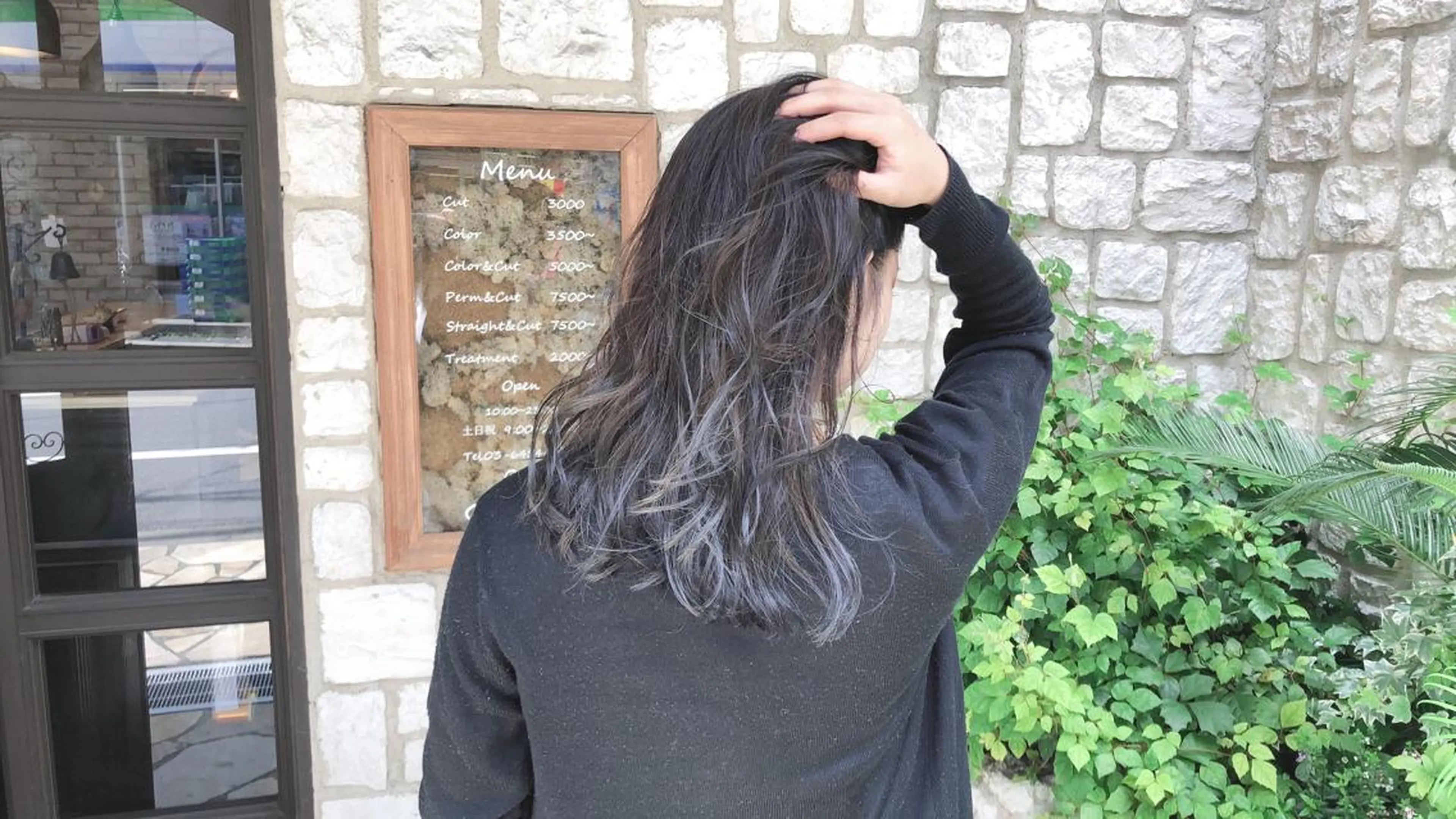 セミロング カラー パーマ ヘアアレンジ メンズ キッズ ネイル マツエク・マツパ メンズバレイヤージュ アッシュ バレイヤージュ レイヤーカット ヘアカラー トリートメント 髪質改善/透明感 OAK兵庫のヘアスタイル