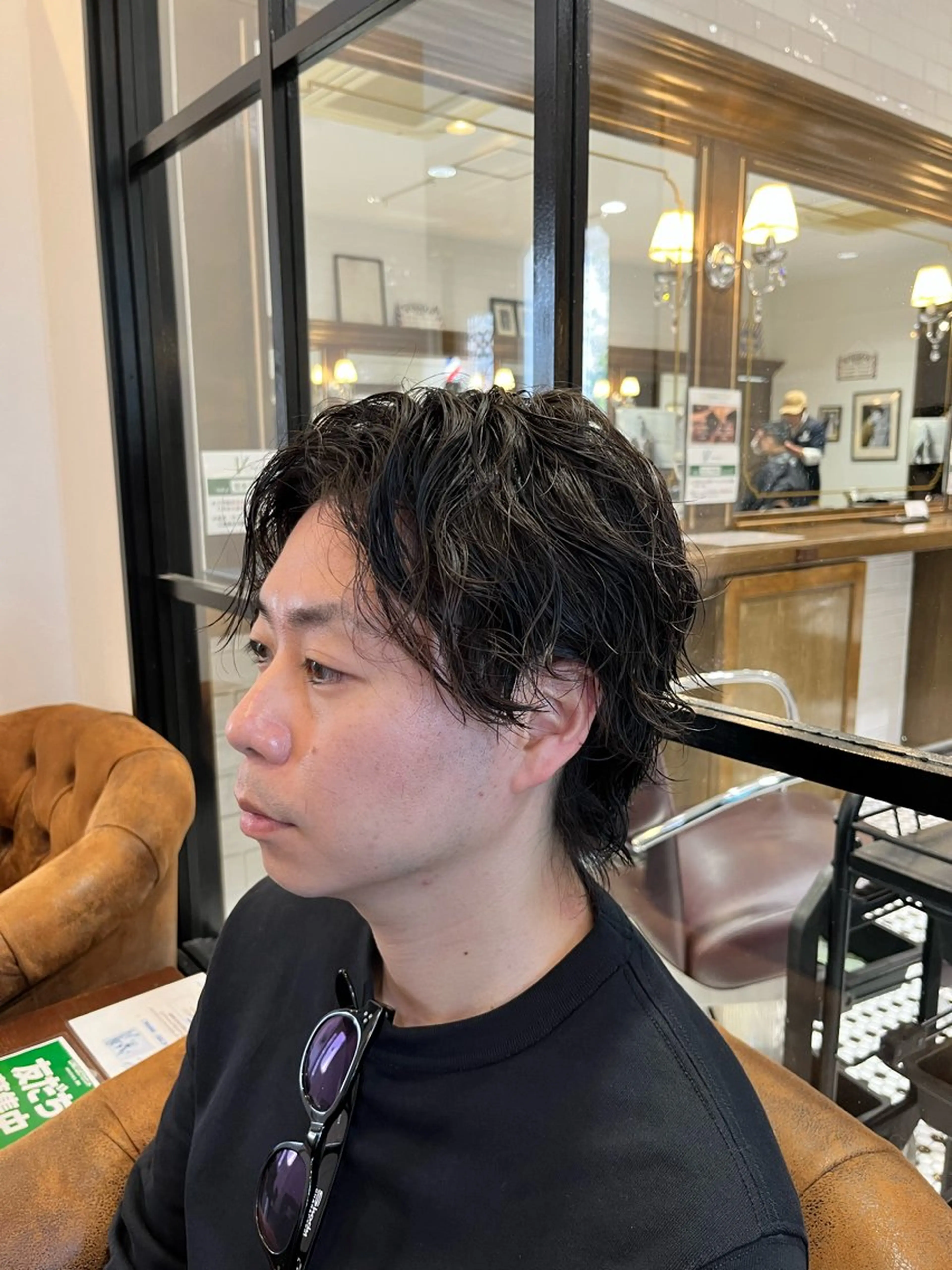 パーマ メンズ 榊原 貫太のヘアスタイル