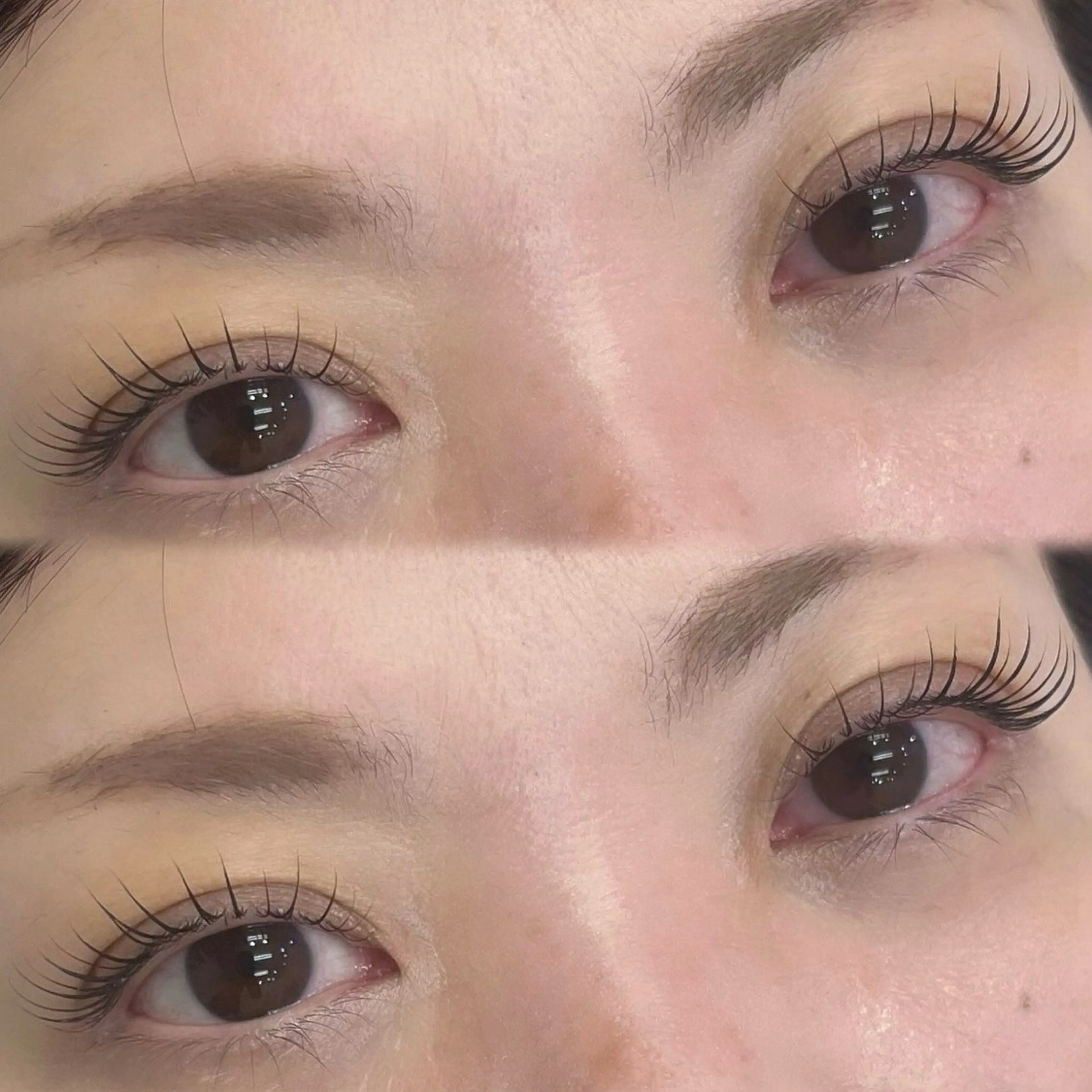 【平日限定𝜗𝜚】まつ毛パーマ上¥4730🫧束間コーティング仕上げ🤍　マツパ/韓国風/笹塚の写真