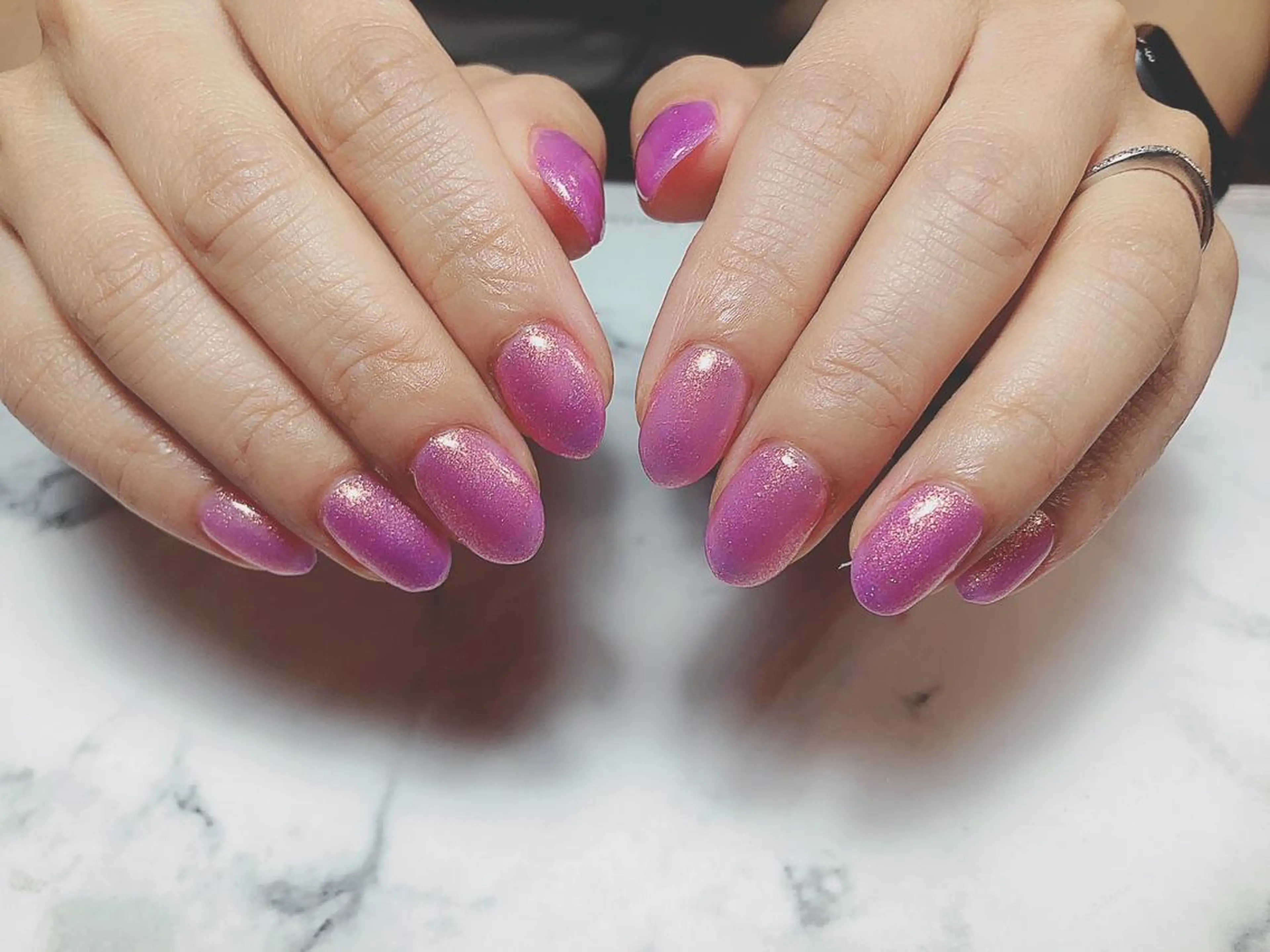 ネイル アートネイル ジェルネイル ニュアンスネイル パラジェル Nailist Honamiのネイルデザイン