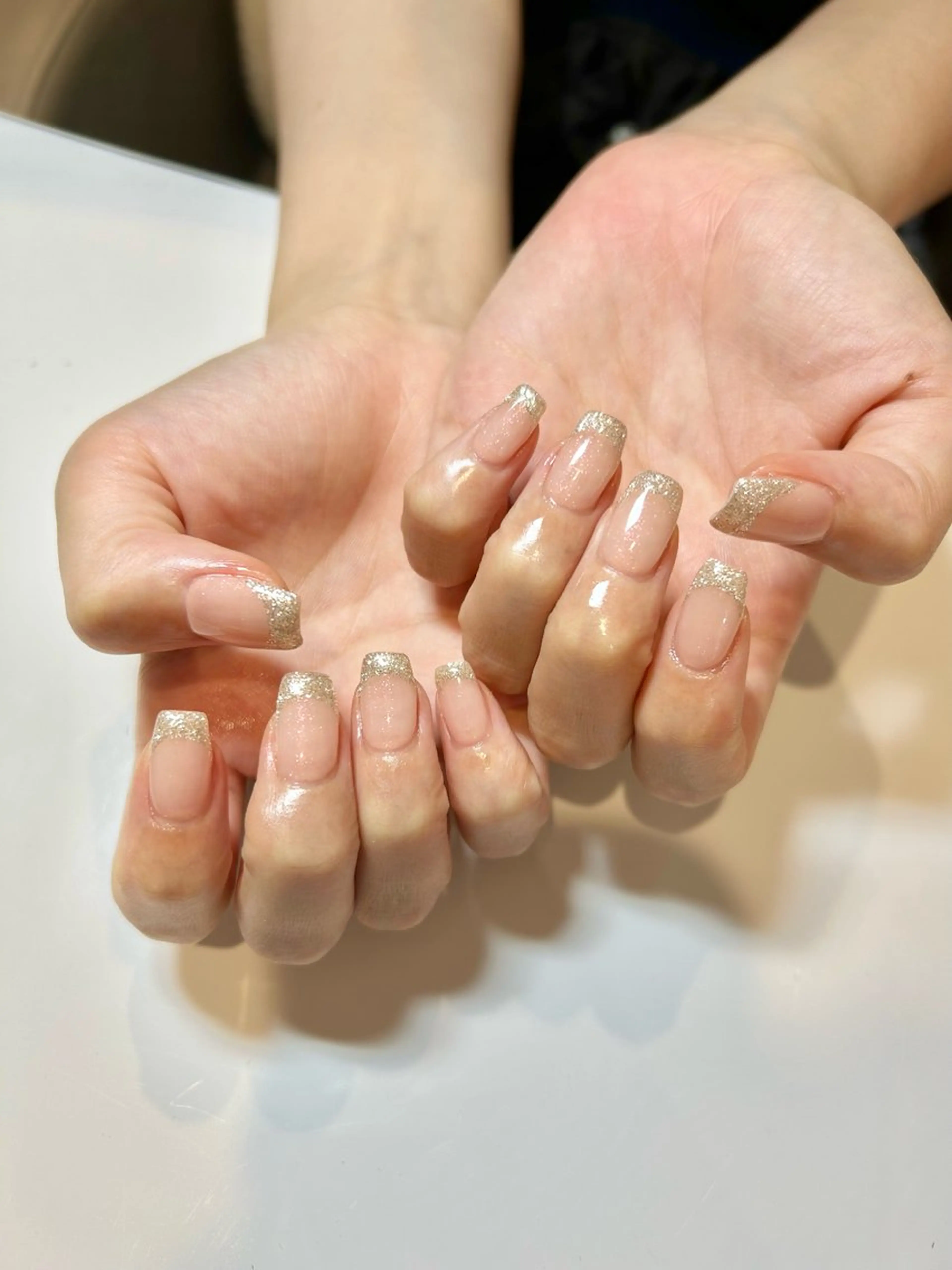 ネイル フレンチネイル ハンドネイル welina Miyukiのネイルデザイン