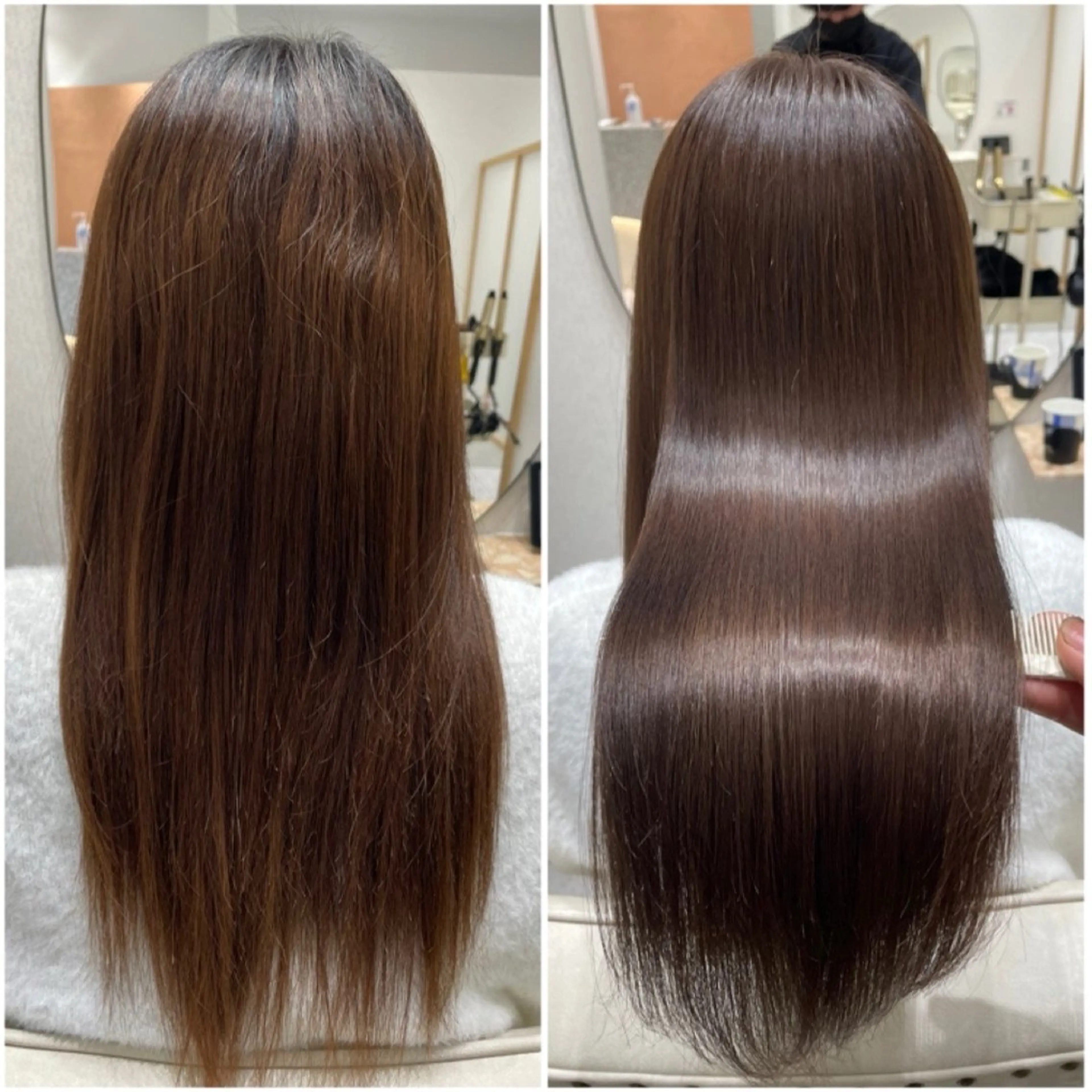 セミロング 【Zina】⭐︎艶髪 職人⭐︎ハセガワのヘアスタイル