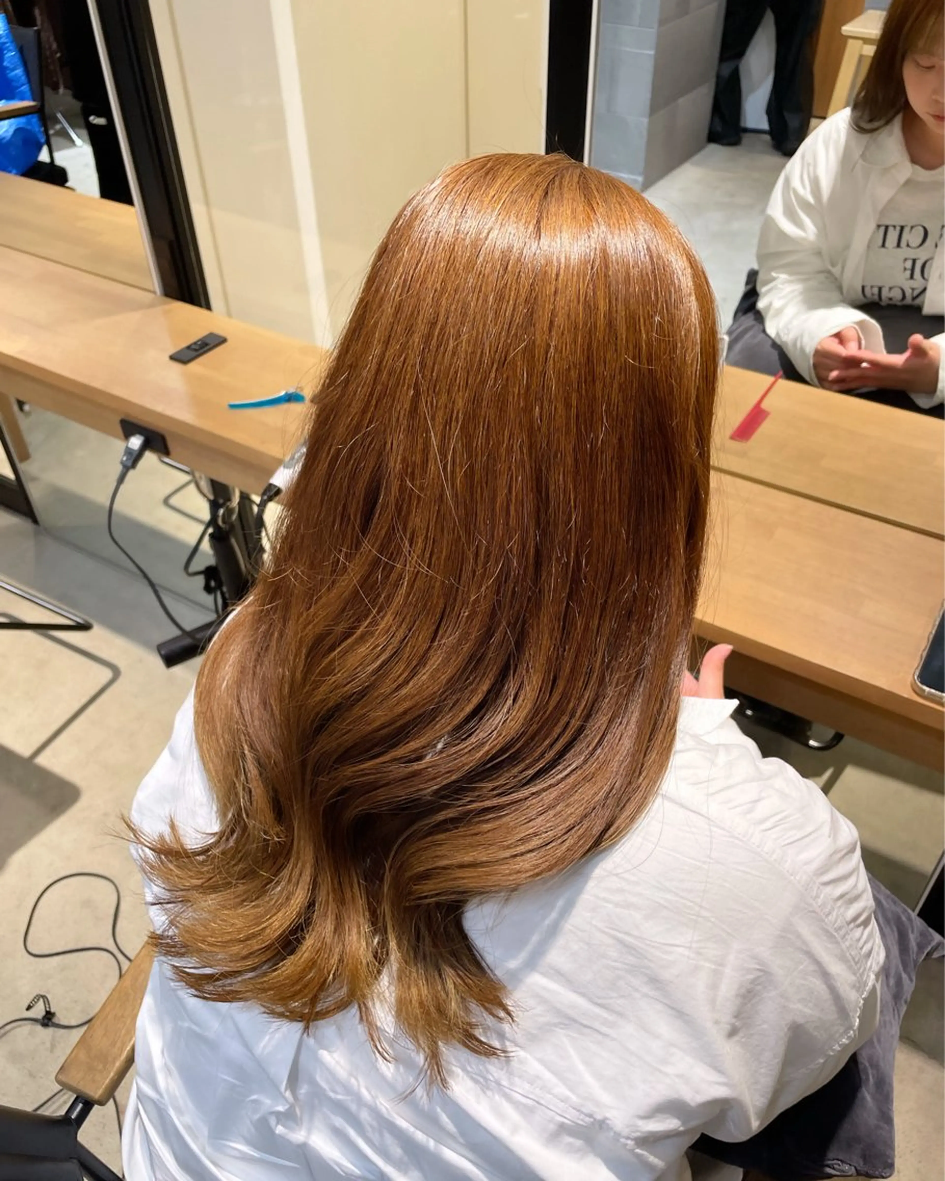 ロング カラー porto まなみのヘアスタイル