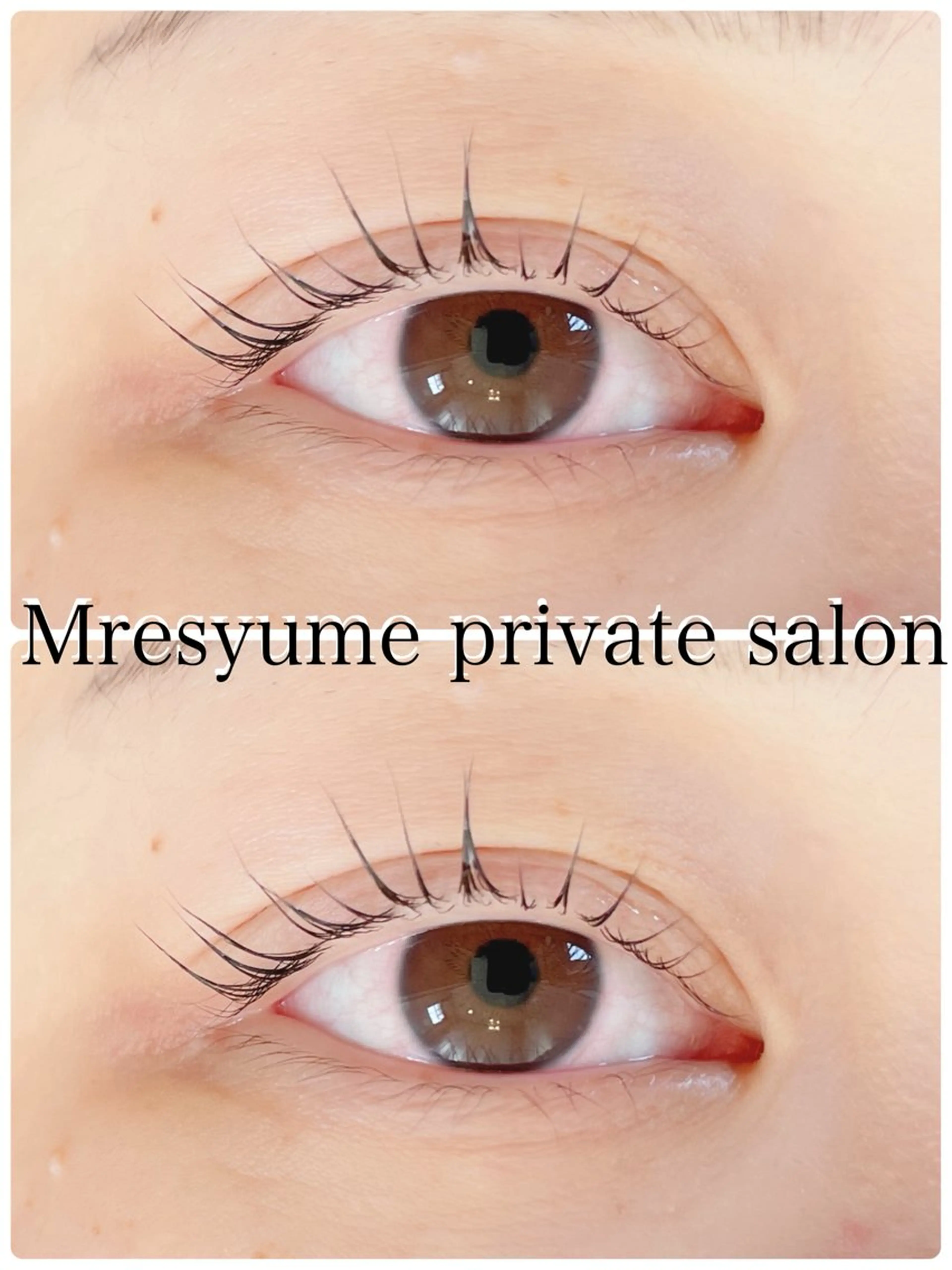 マツエク・マツパ マツパ Mresyume MAYUのマツエク・マツパデザイン