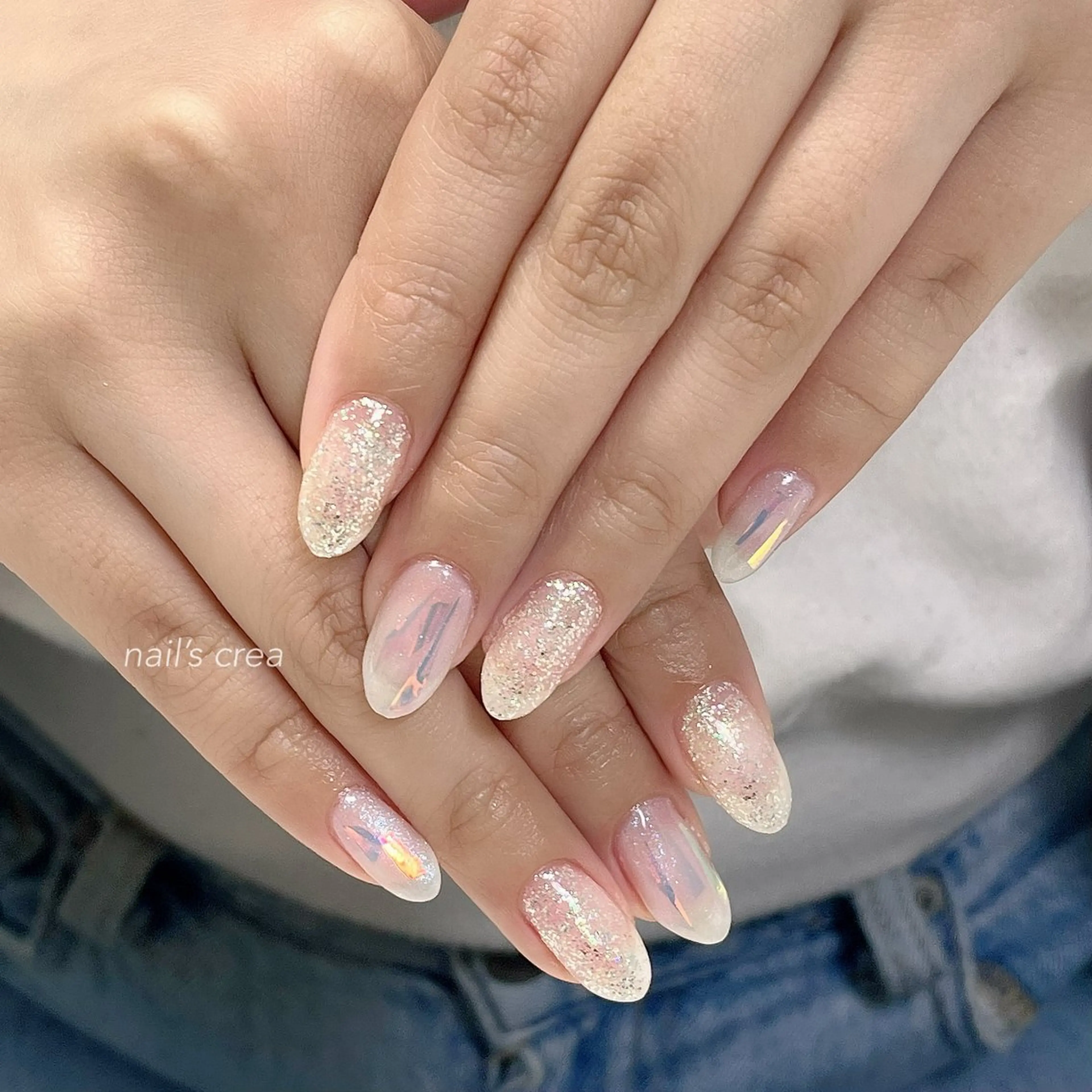 ネイル ラメ(グリッター) ハンドネイル Nail’s Crea所属・Nail’sCrea あゆかのネイルデザイン