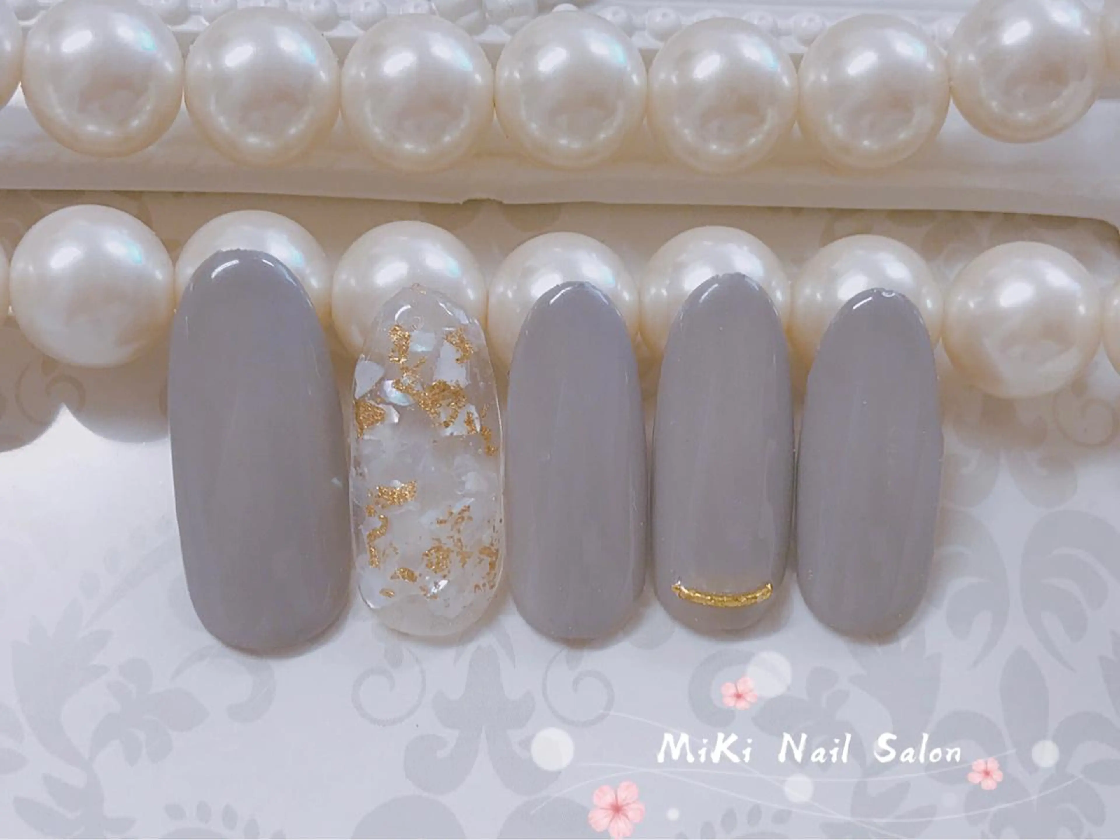 ネイル MiKi Nai池袋 長さだし得意のネイルデザイン