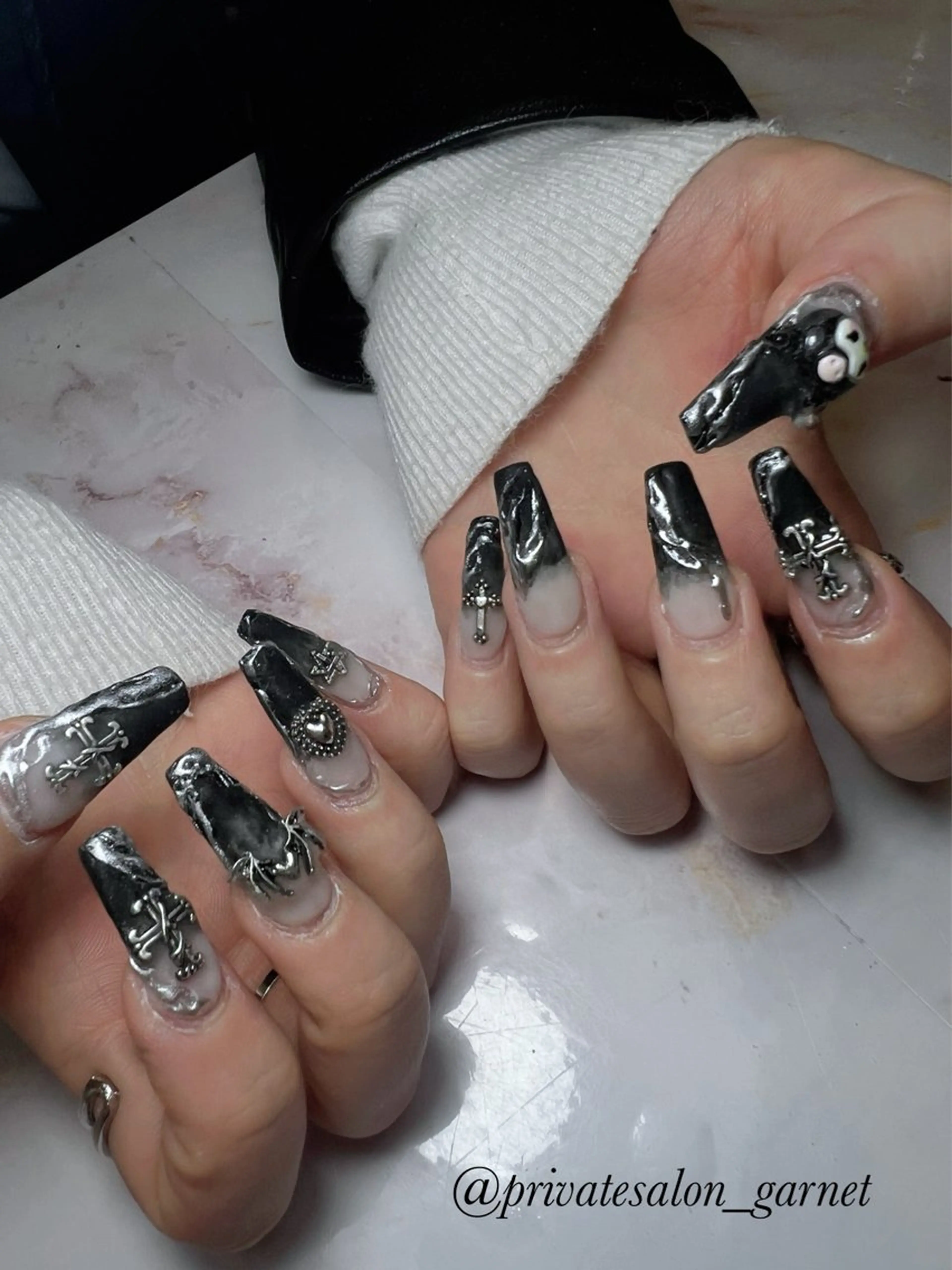 ネイル Garnet nailのネイルデザイン