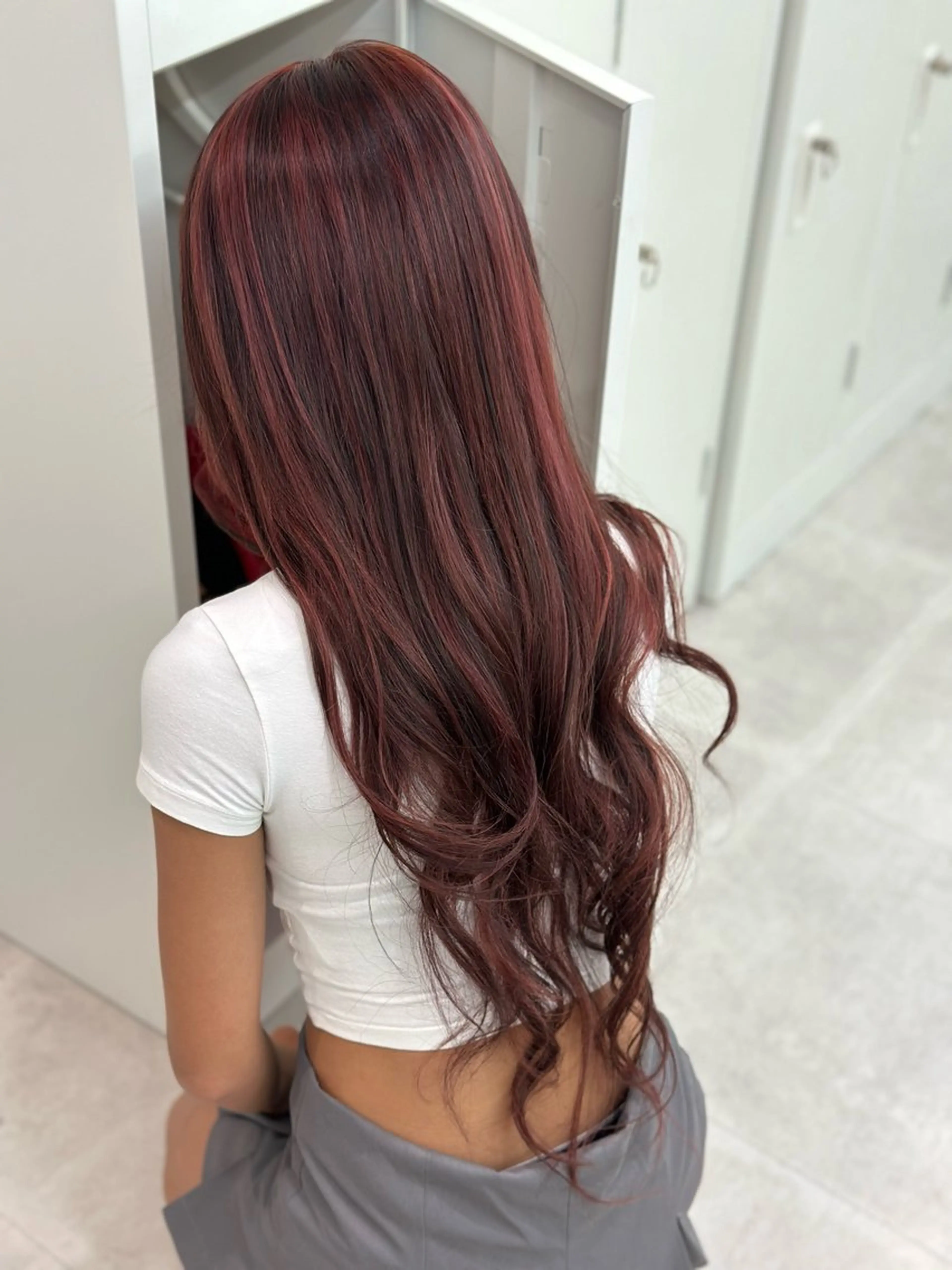 ロング カラー 🤍透明感カラー🤍 Moeのヘアスタイル