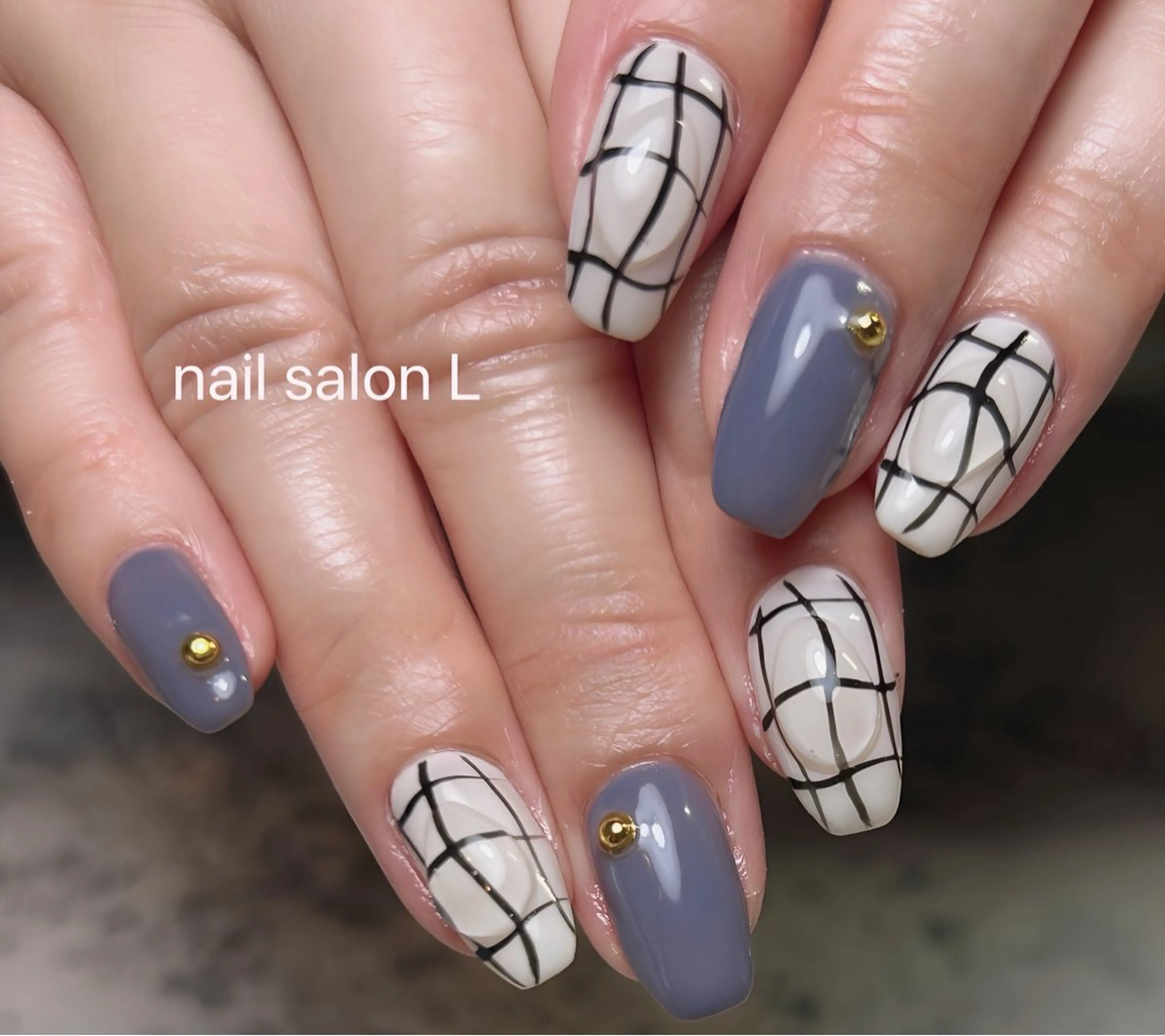 ネイル ハンドネイル 吉川市 ネイルサロンLのネイルデザイン