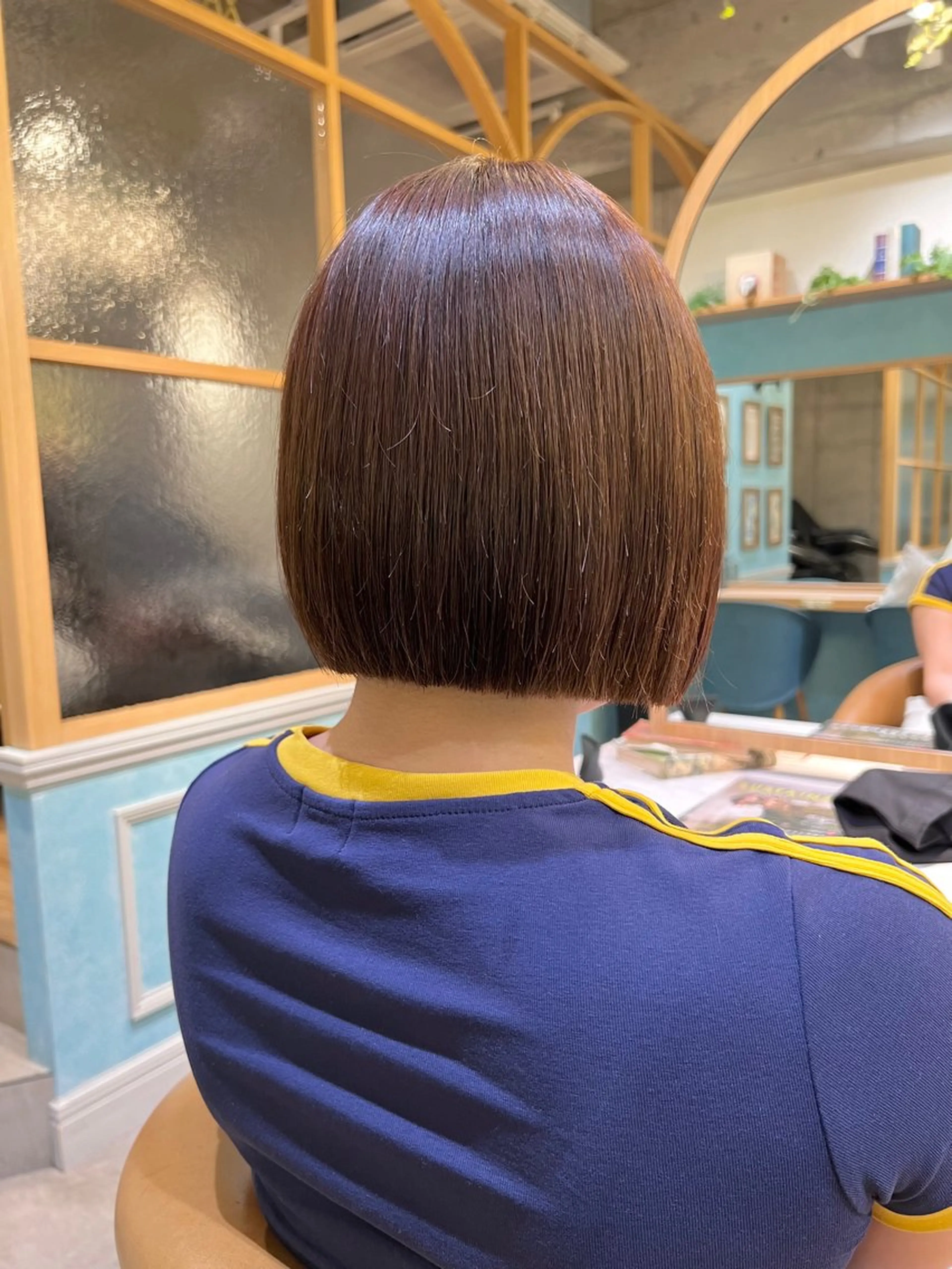 ミディアム カット 縮毛矯正 大宮/ボブ/縮毛矯正 大瀧菜月のヘアスタイル