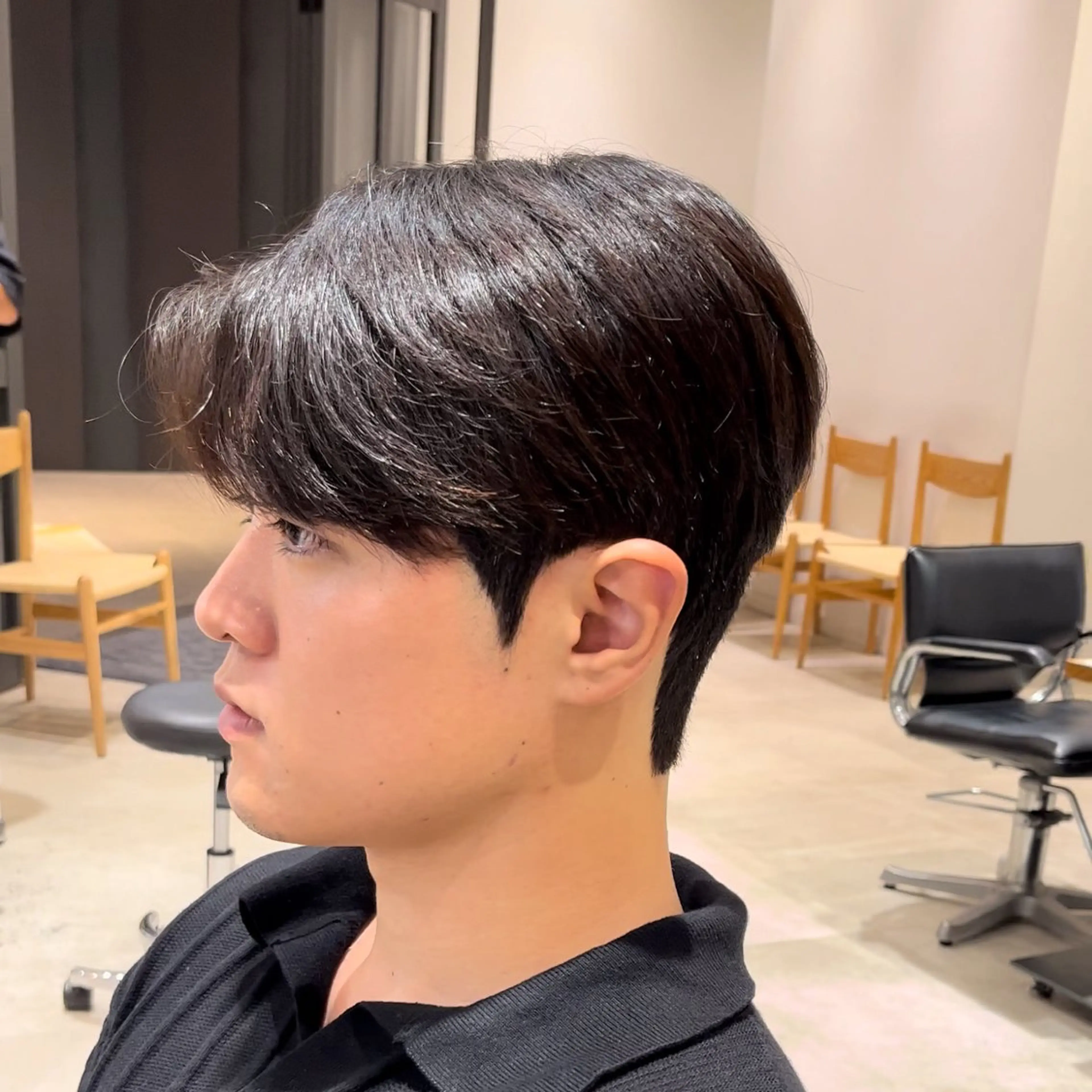 🔥本格派🔥はこちら🇰🇷韓国俳優🇰🇷ダウンパーマスタイルの写真