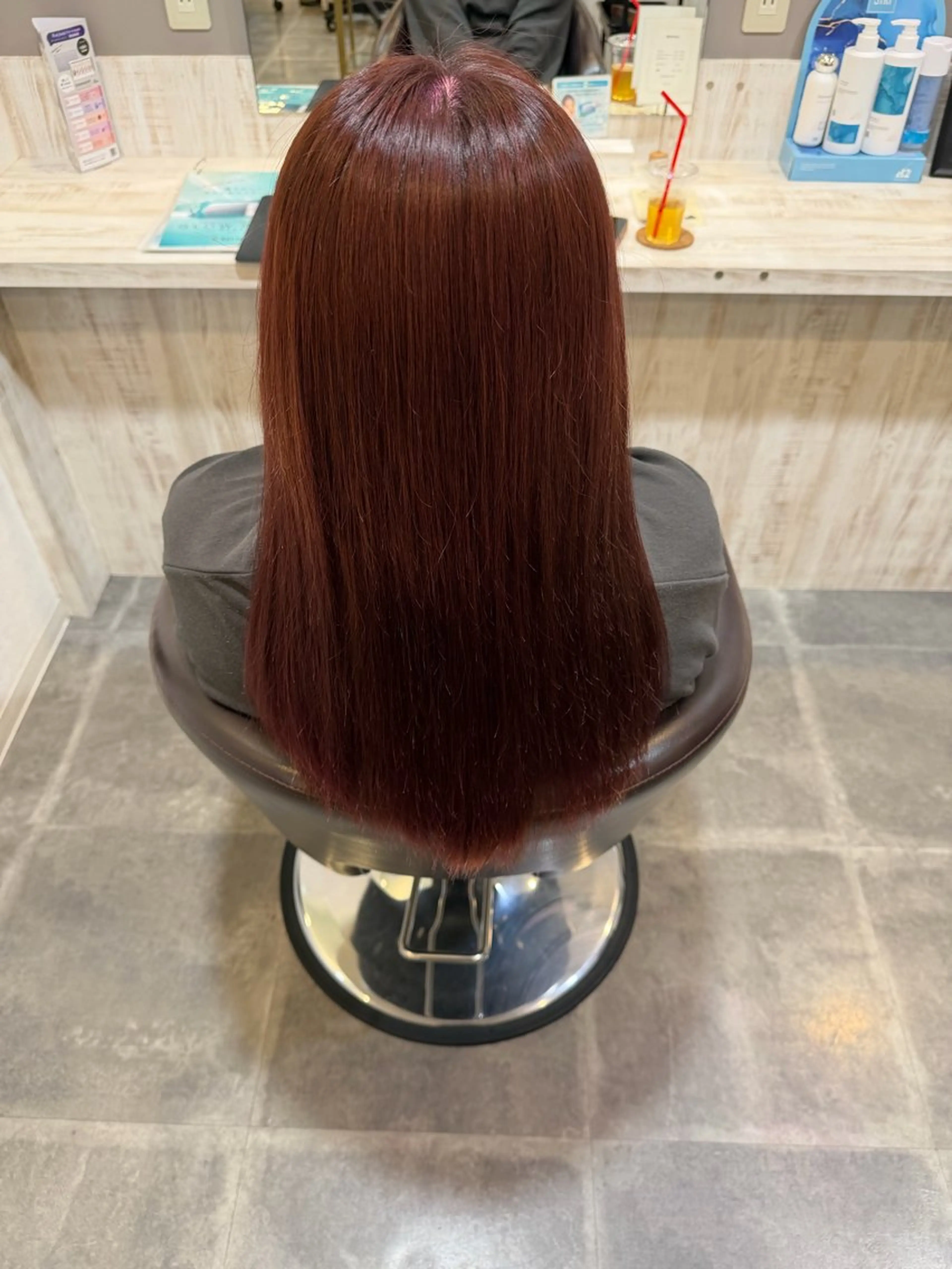 ミディアム ヘアカラー 久代 大翔のヘアスタイル