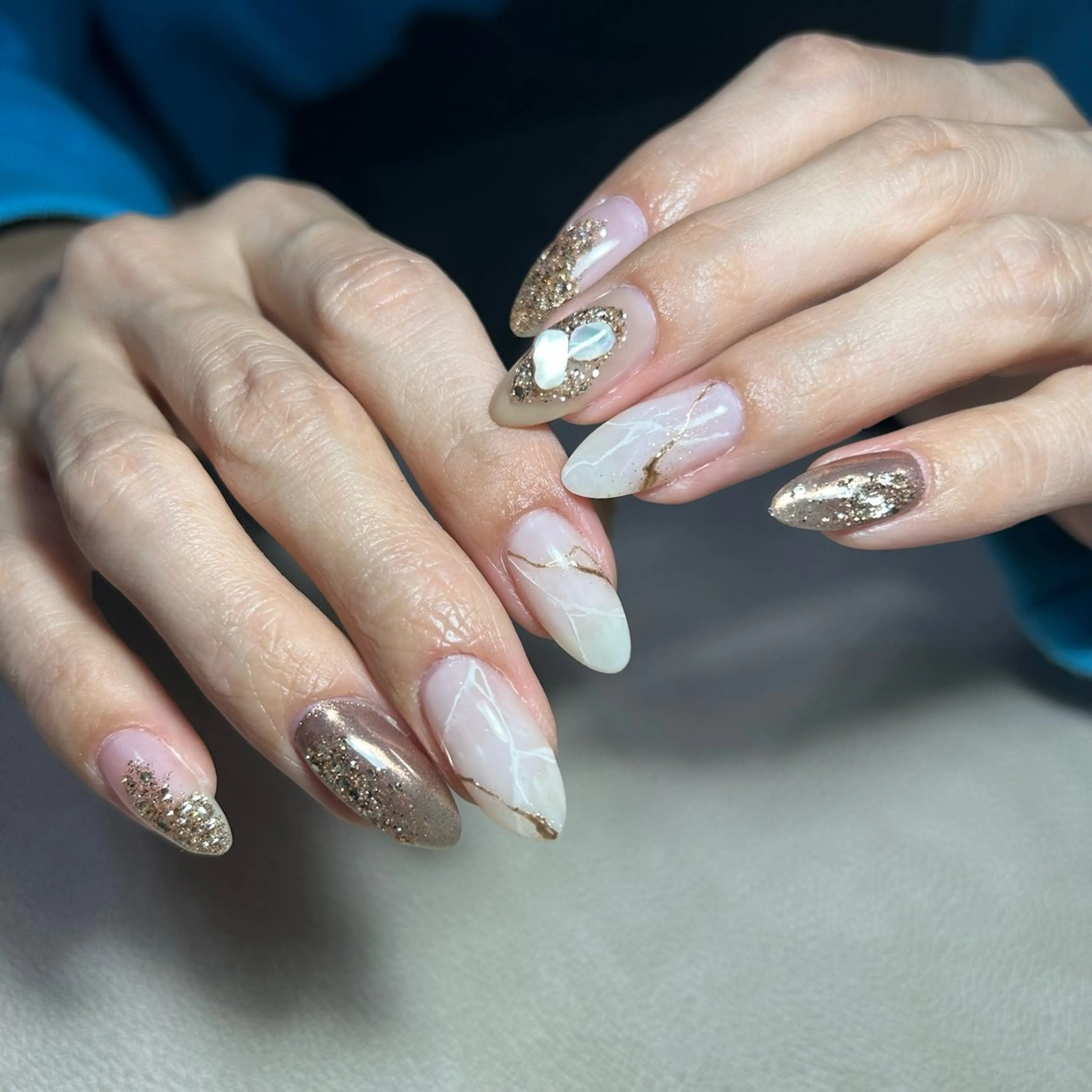 ネイル ハンドネイル nailroom‪ sb‪‪𓈒𓂂𓏸のネイルデザイン