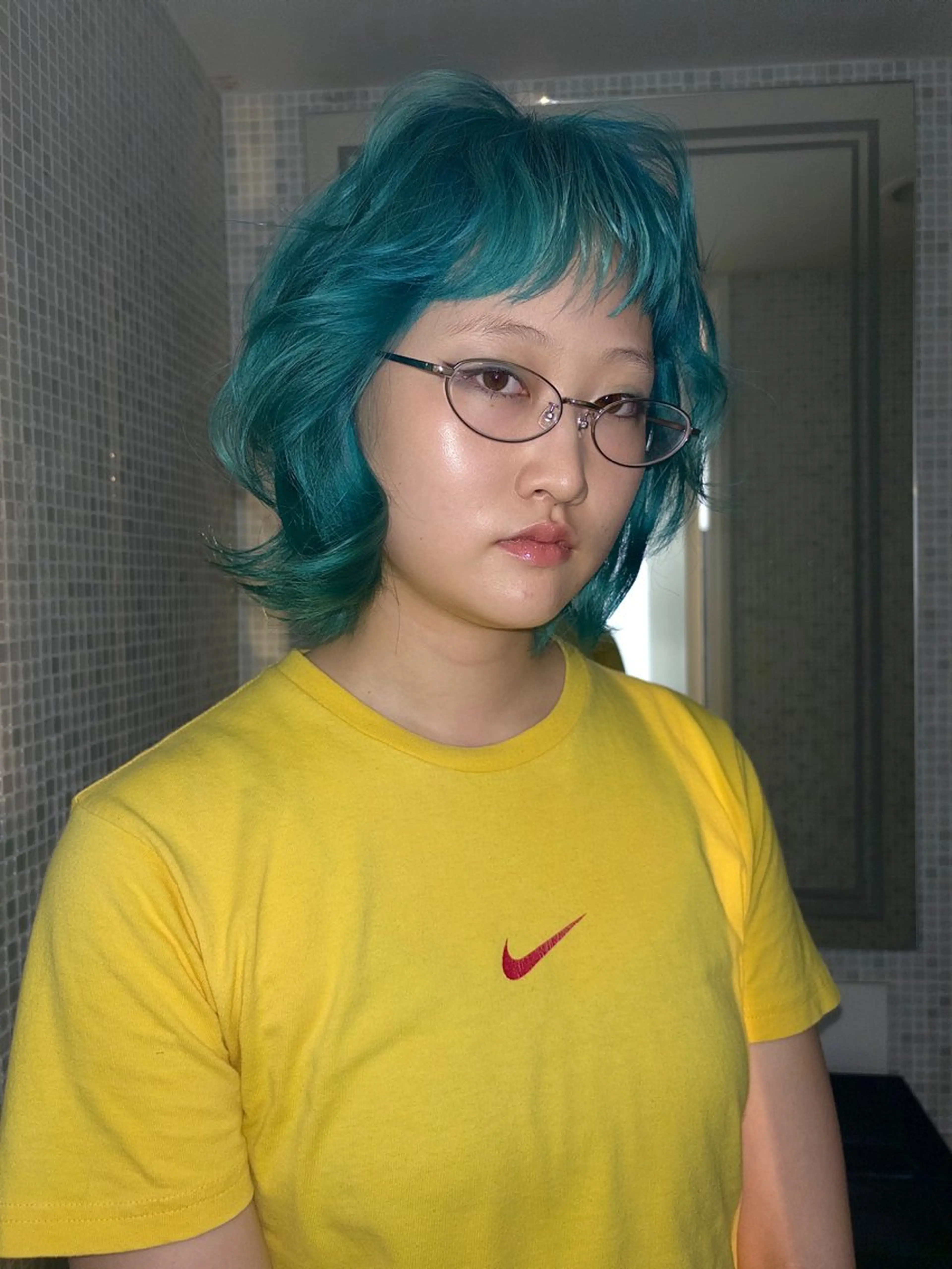 ショート カラー ヘアアレンジ ニュアンスカラー🧶 nanacoのヘアスタイル