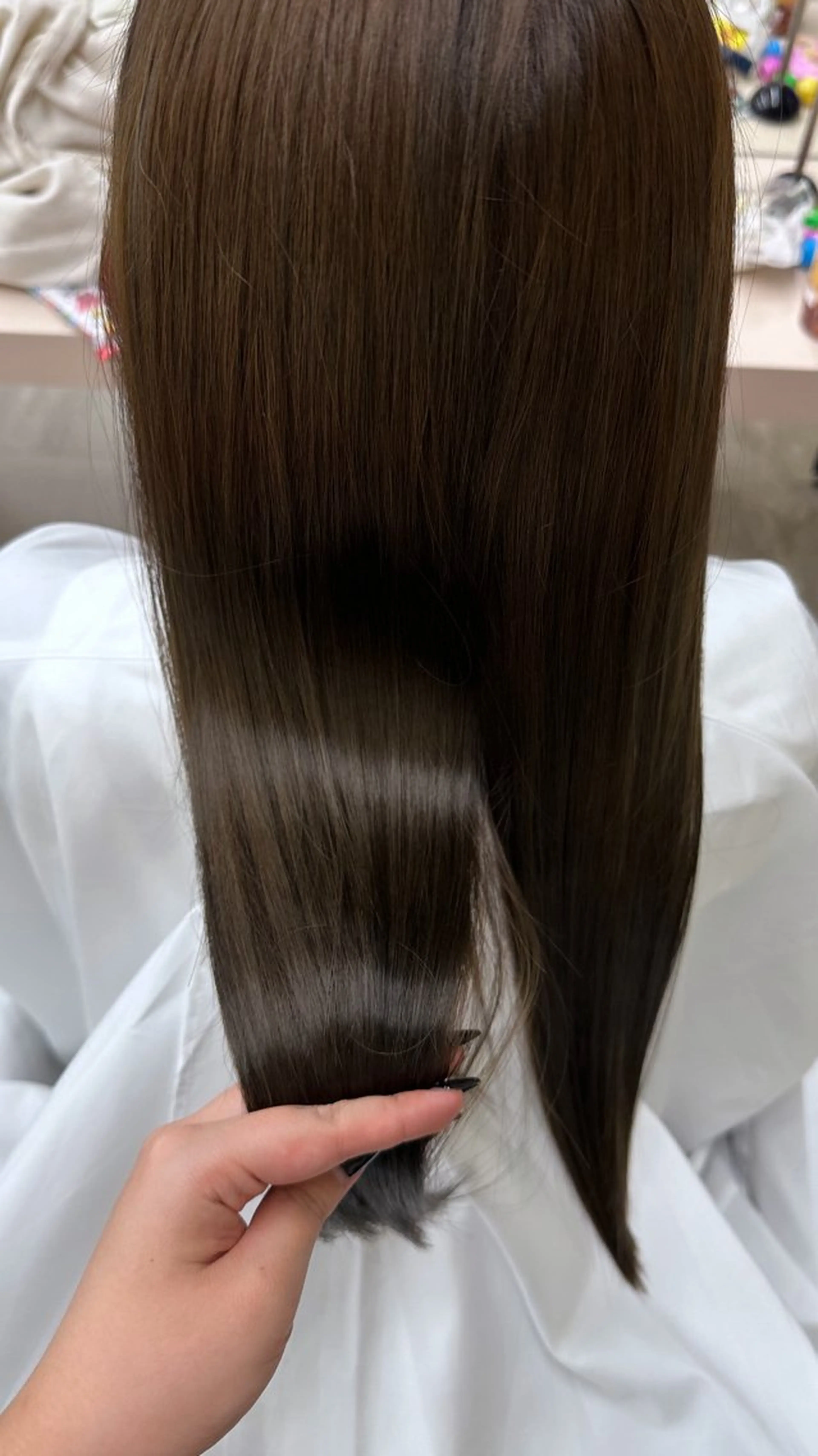 セミロング release ✨金井栄花のヘアスタイル