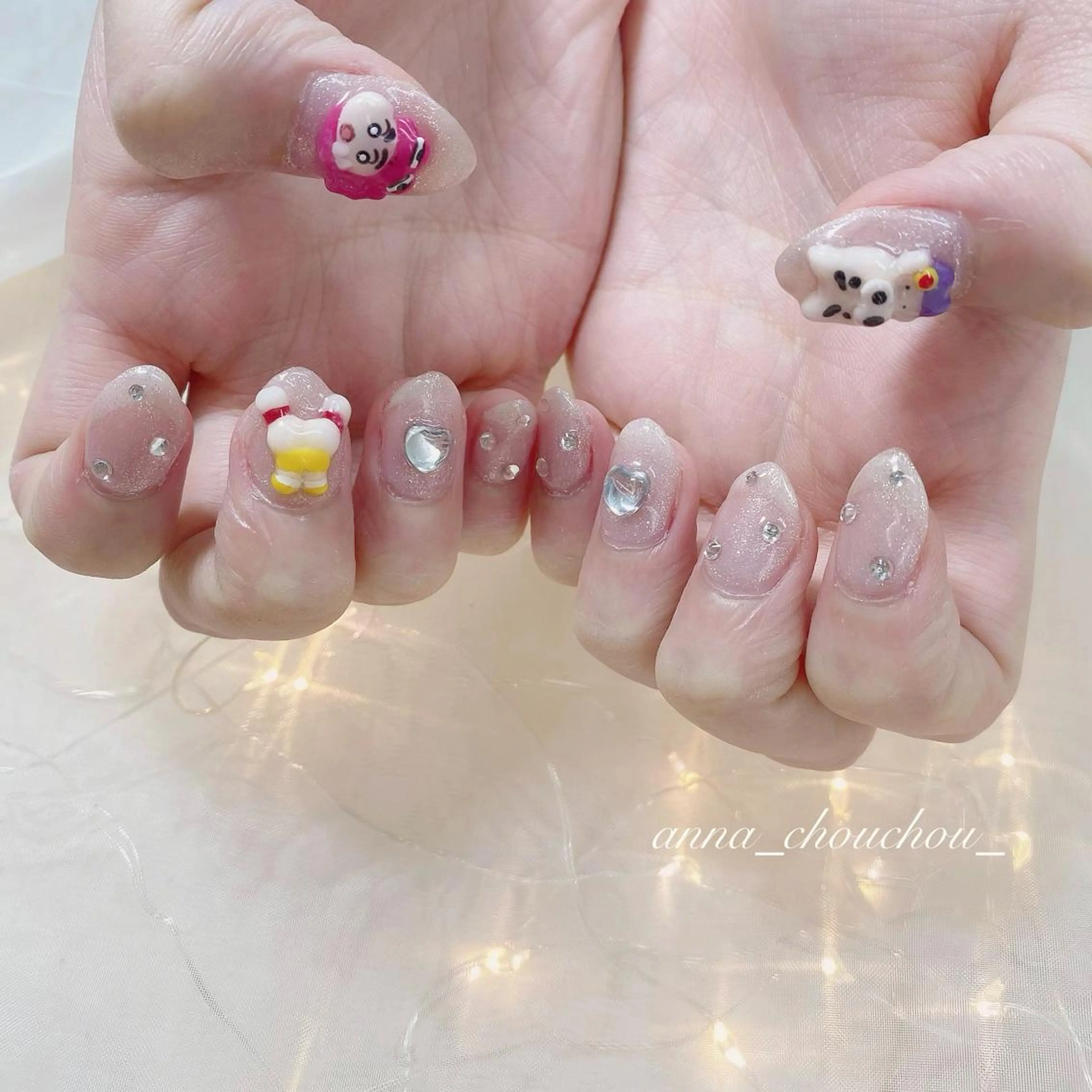 ネイル アートネイル Anna Sano⭐️のネイルデザイン
