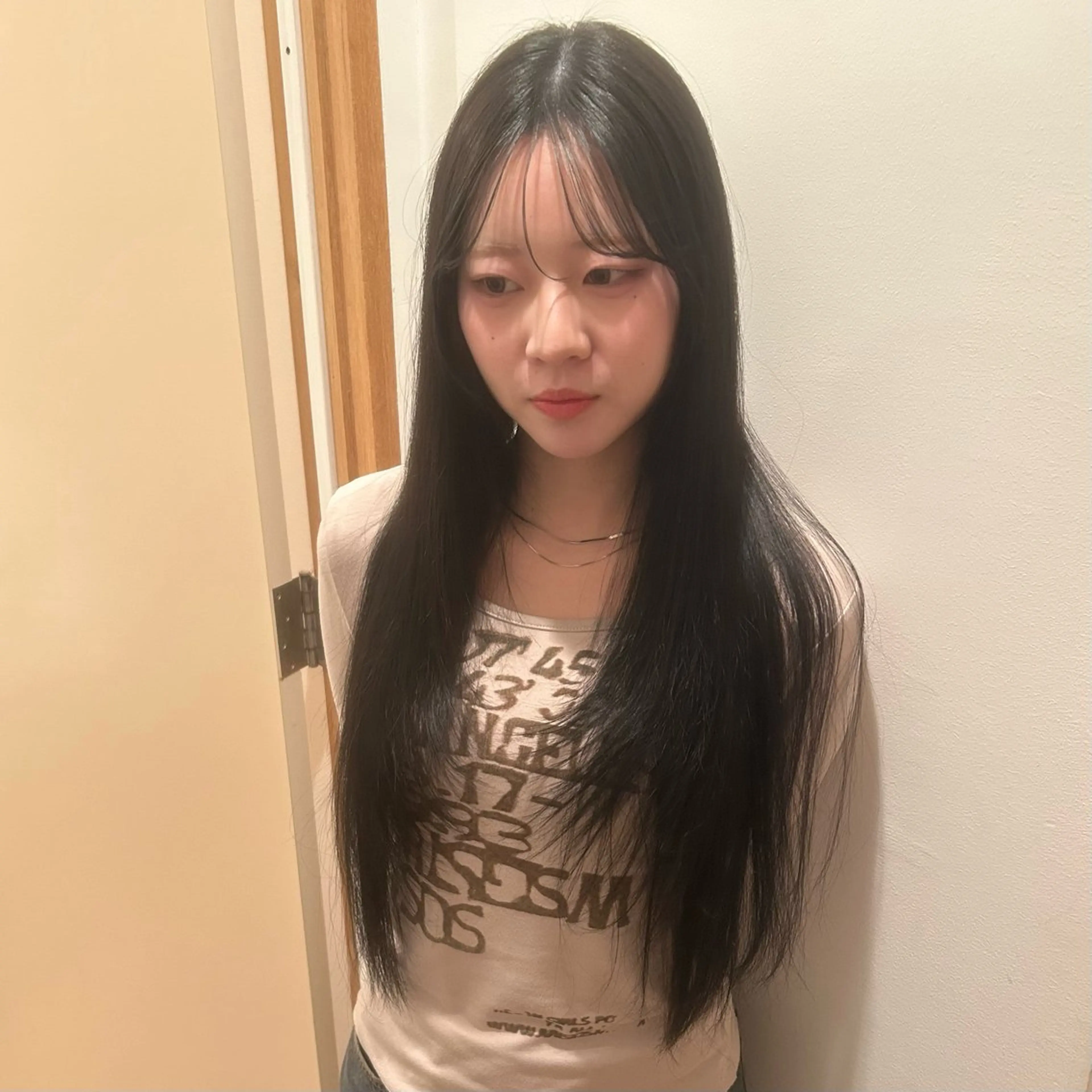 ロング カラー ヘアカラー ichiri /艶カラー/韓国ヘアのヘアスタイル