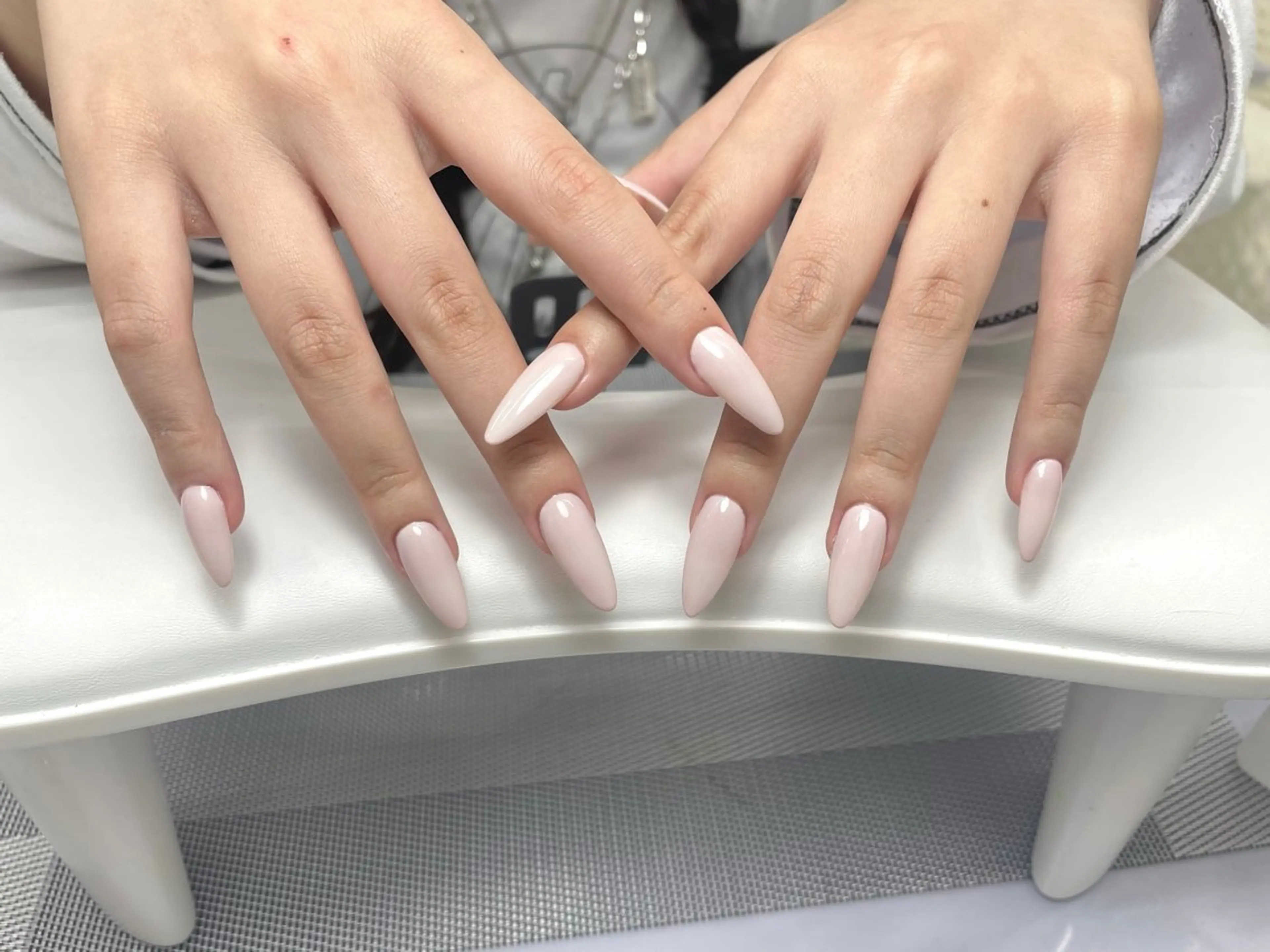 ネイル ワンカラーネイル 夏 目のネイルデザイン