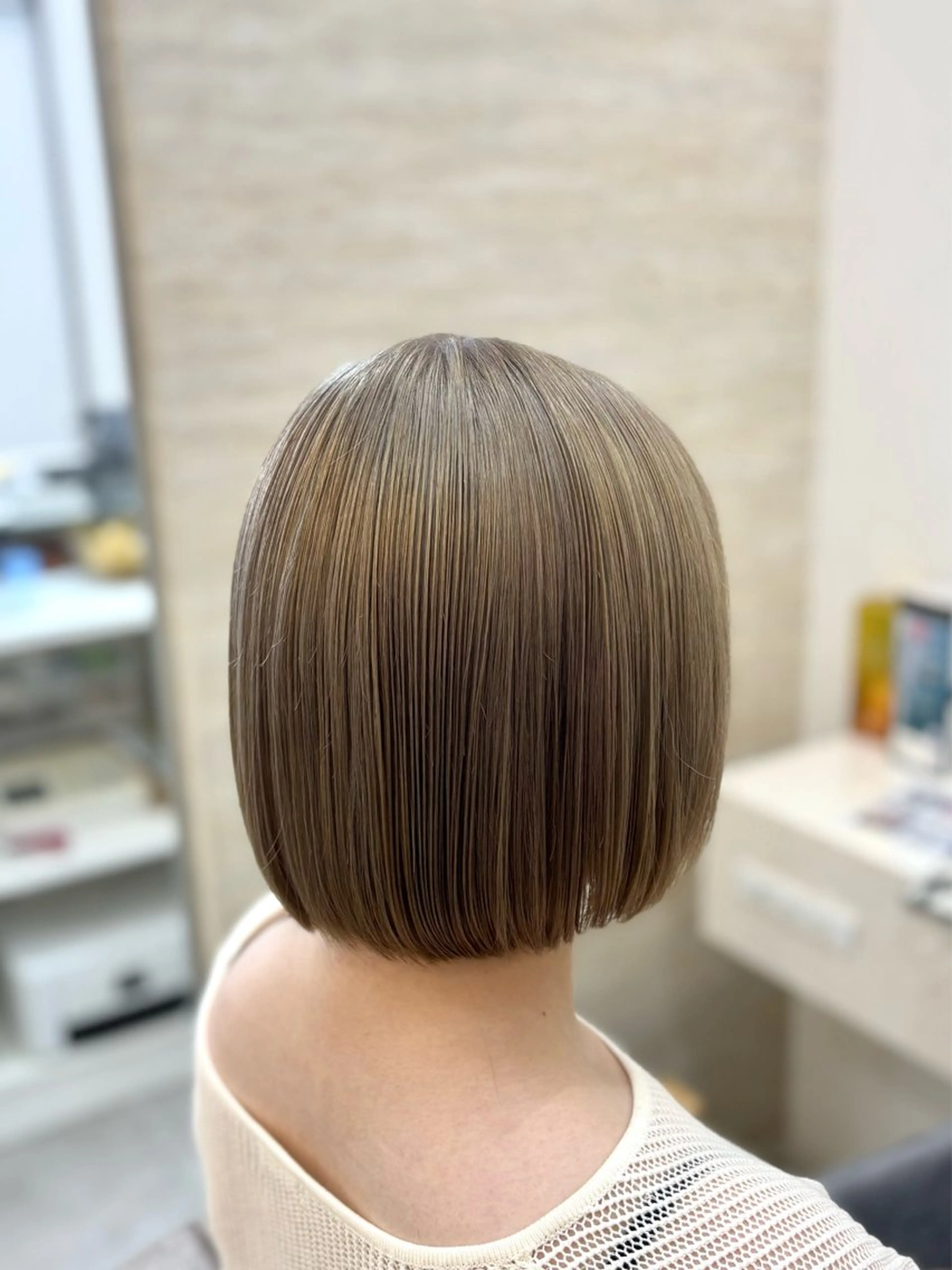 ショート カット トリートメント NANA🍊/熊谷 /縮毛矯正/髪質改善のヘアスタイル