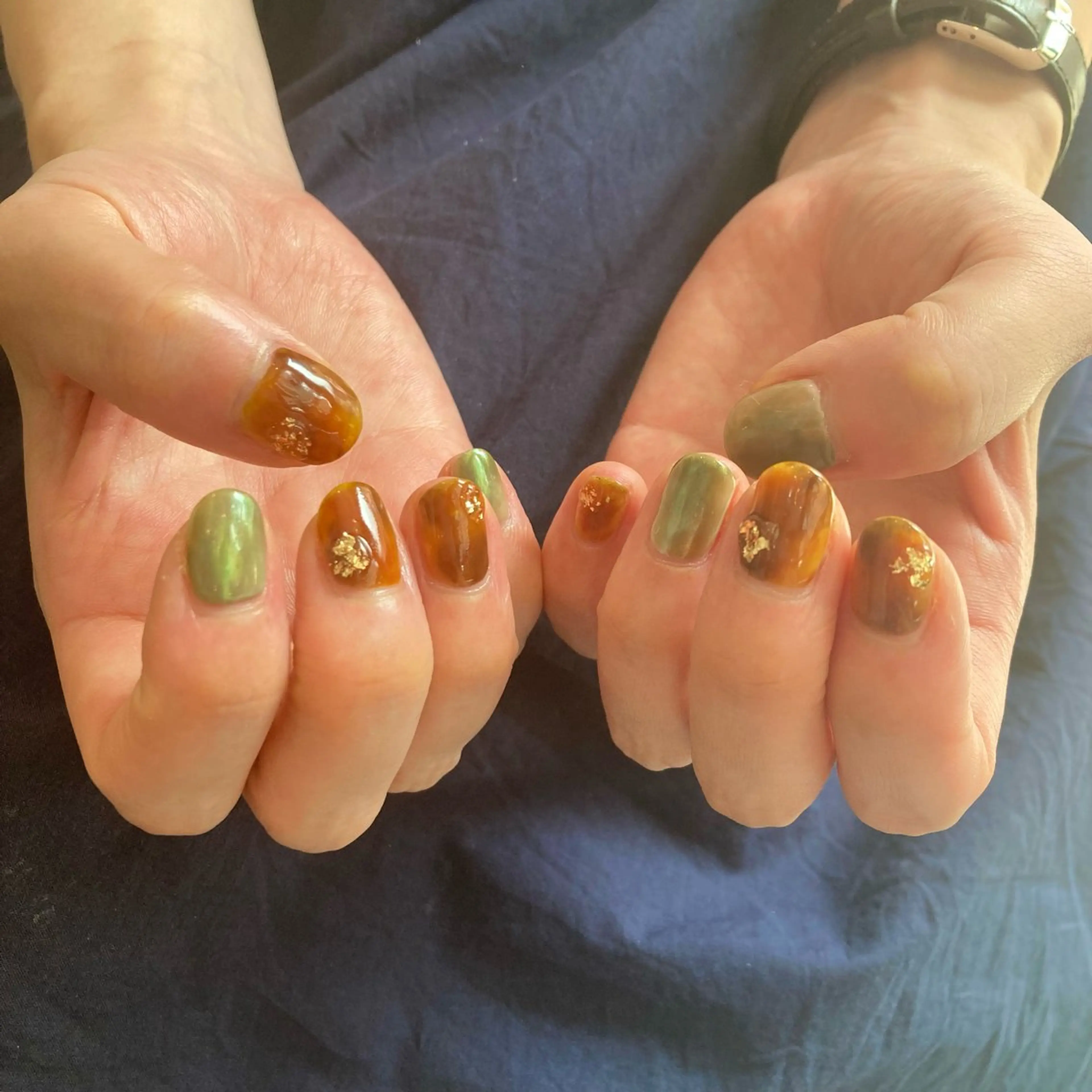 ネイル ハンドネイル shio ♡ 24日空きありのネイルデザイン