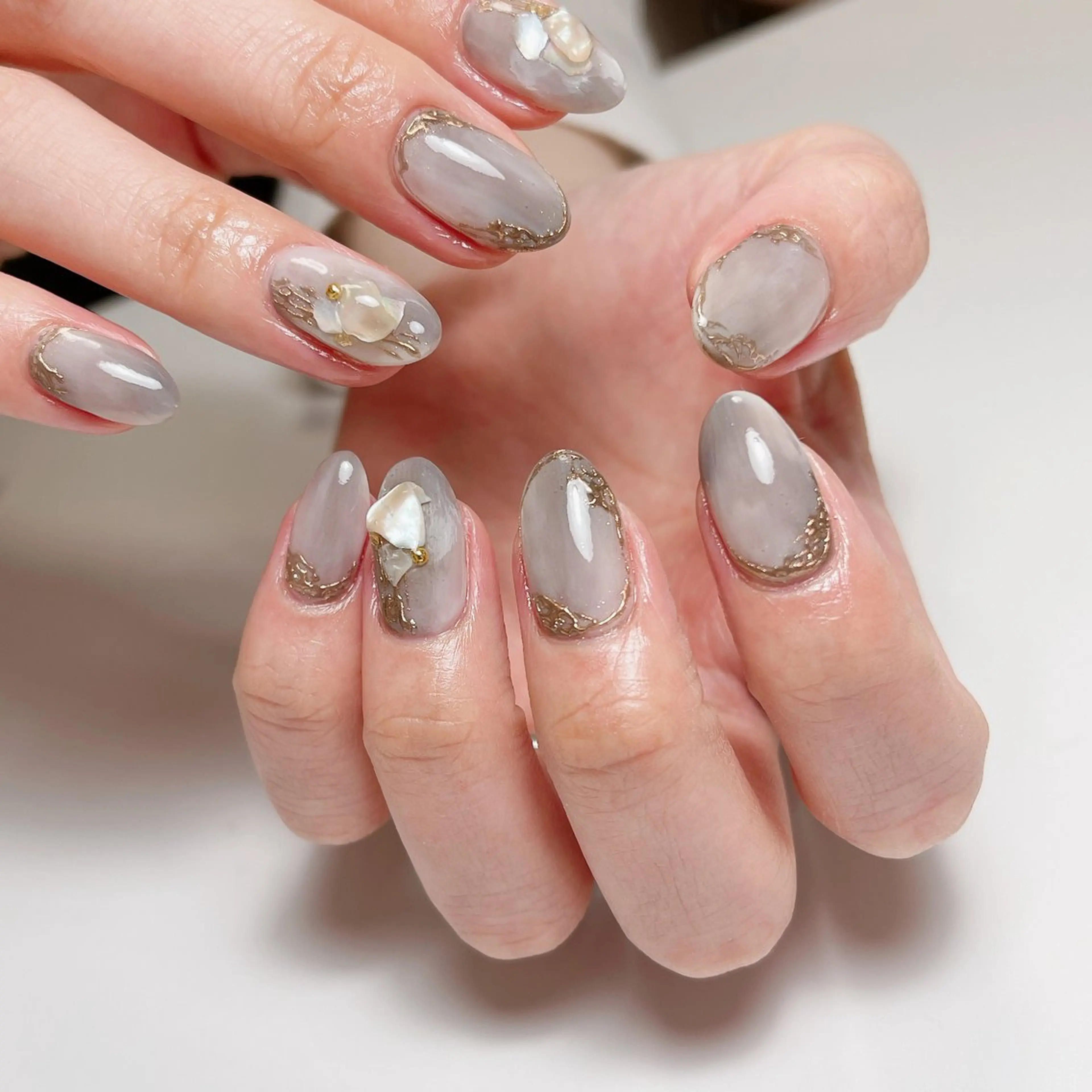 ネイル ハンドネイル Nailsalon Lebelのネイルデザイン