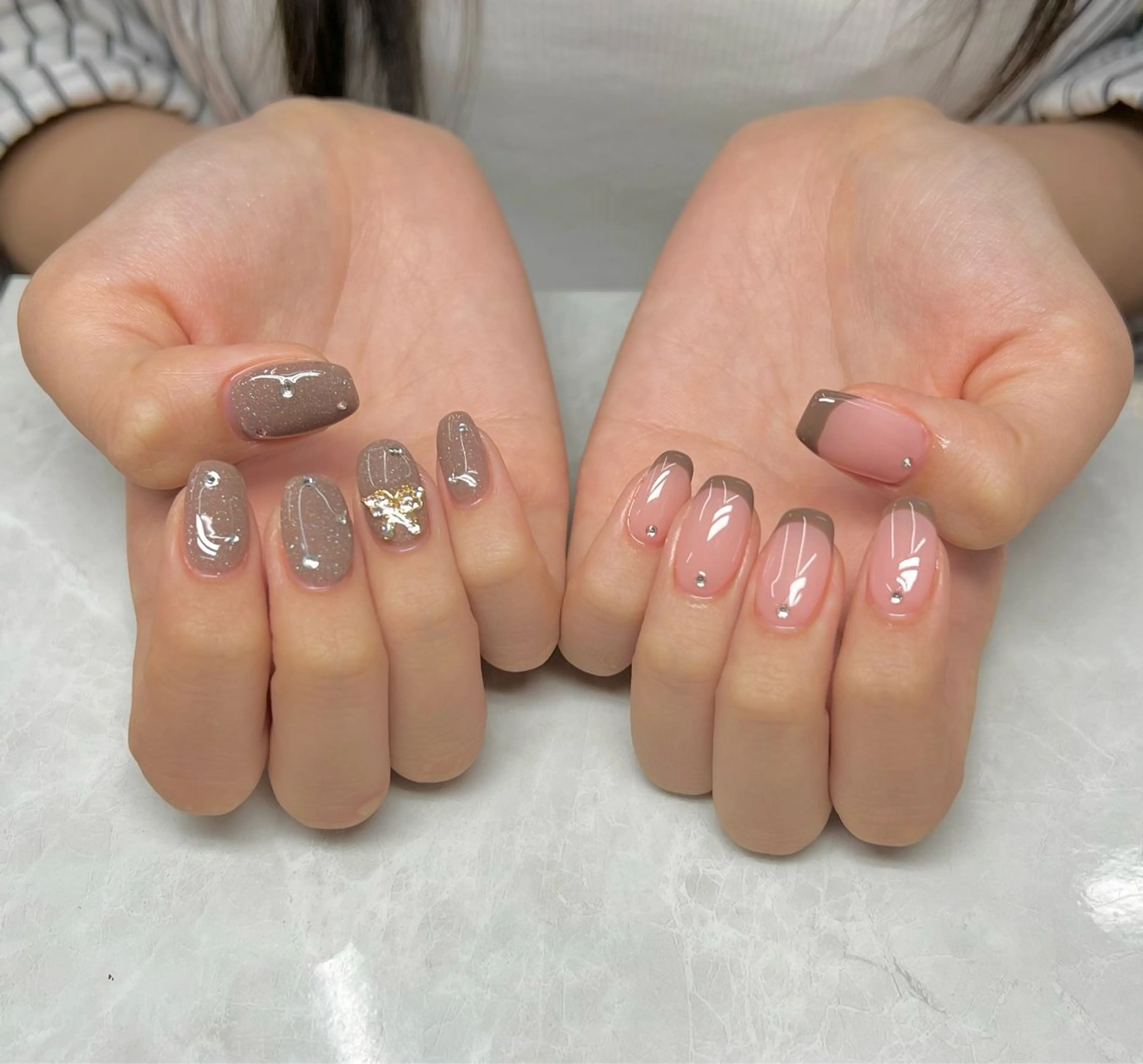 ネイル AISAフィル× ハードモチ最強のネイルデザイン