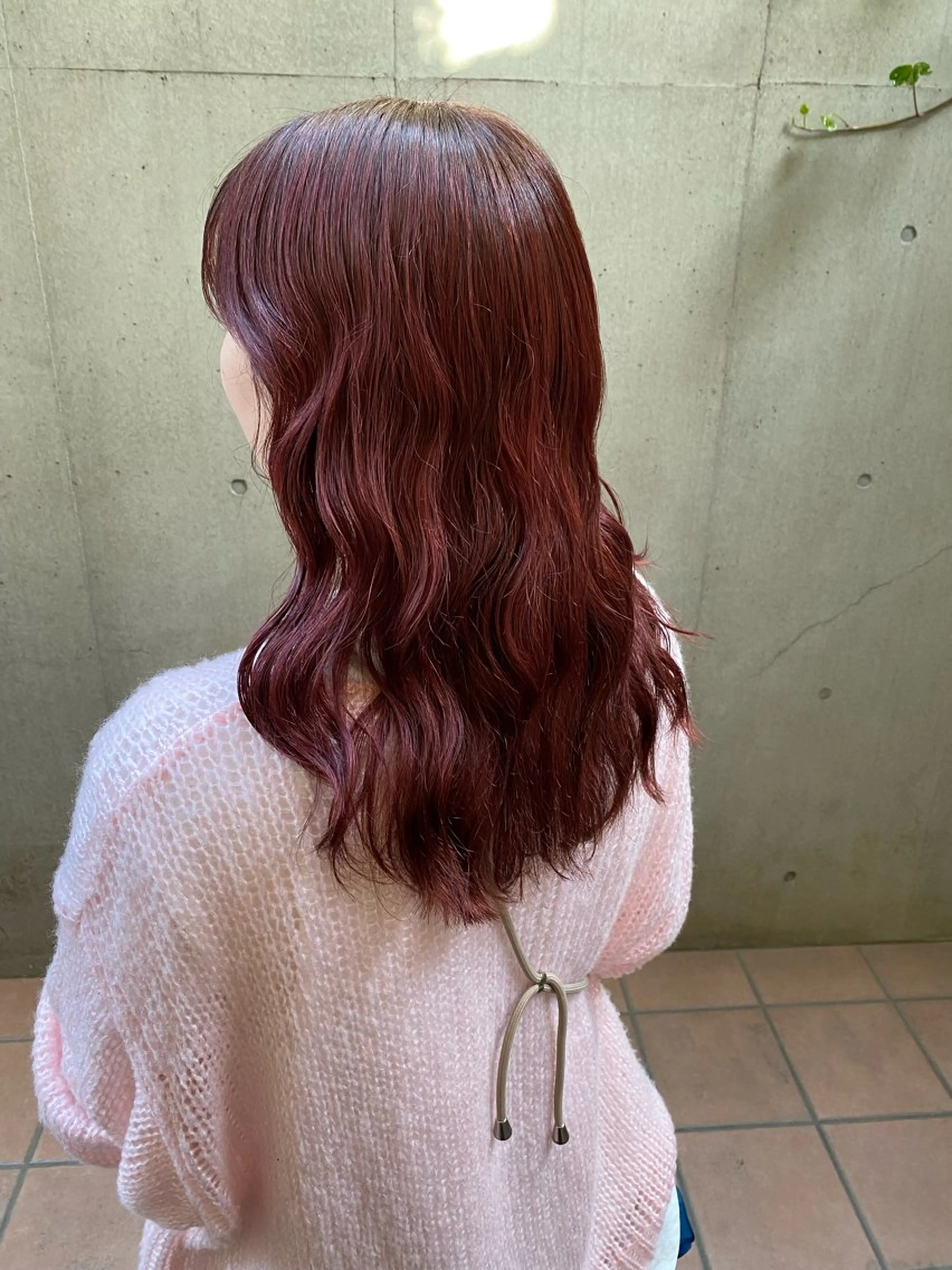 セミロング カット パーマ トリートメント 大人可愛い♡コテ巻き パーマ🌼杉田 萌恵のヘアスタイル