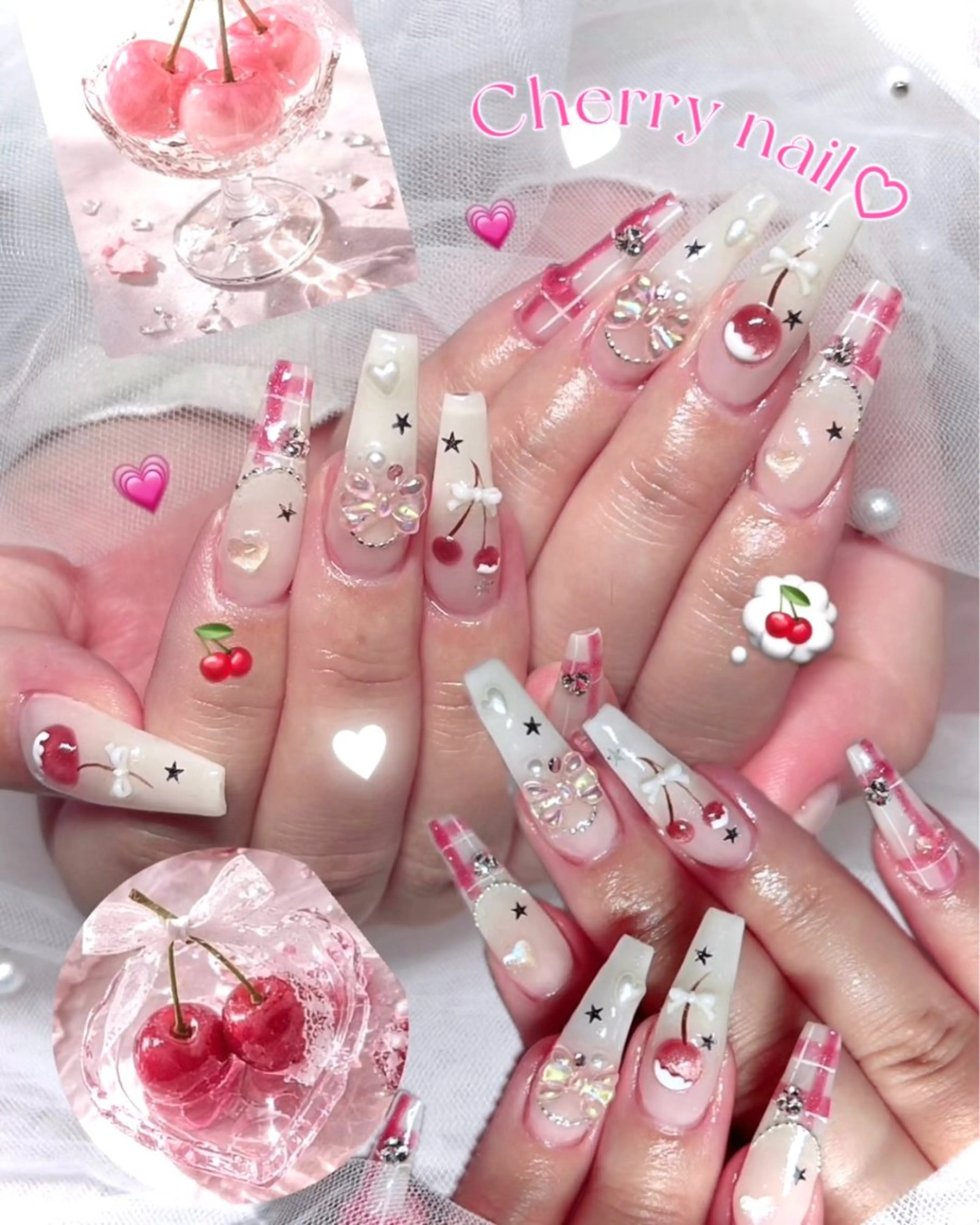 《学割限定💗》チップ長さだしアートコース💜オフ無しの方✨持ち込みデザインもOKの写真