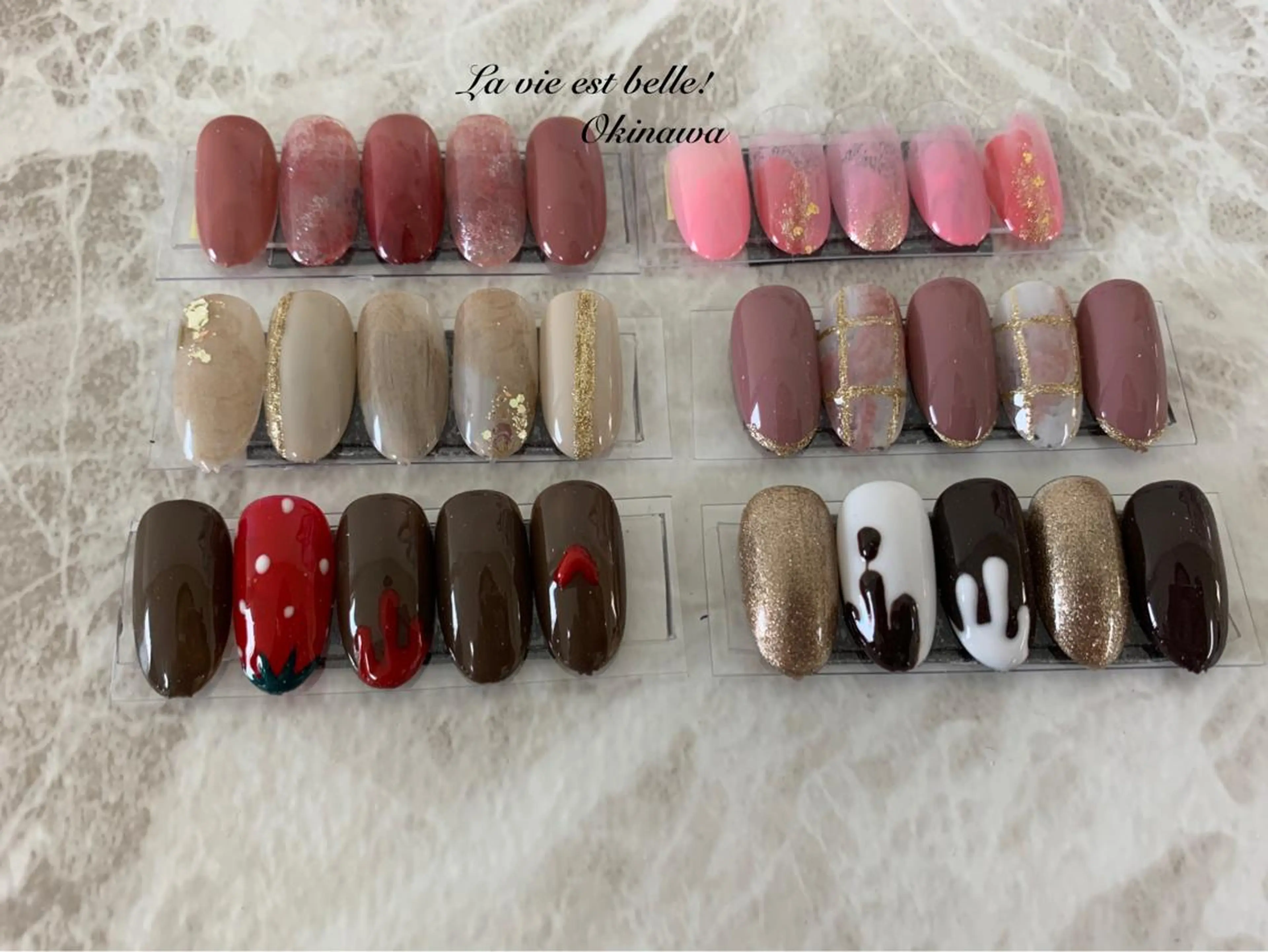 ネイル アトリエ ラヴィエベルのネイルデザイン