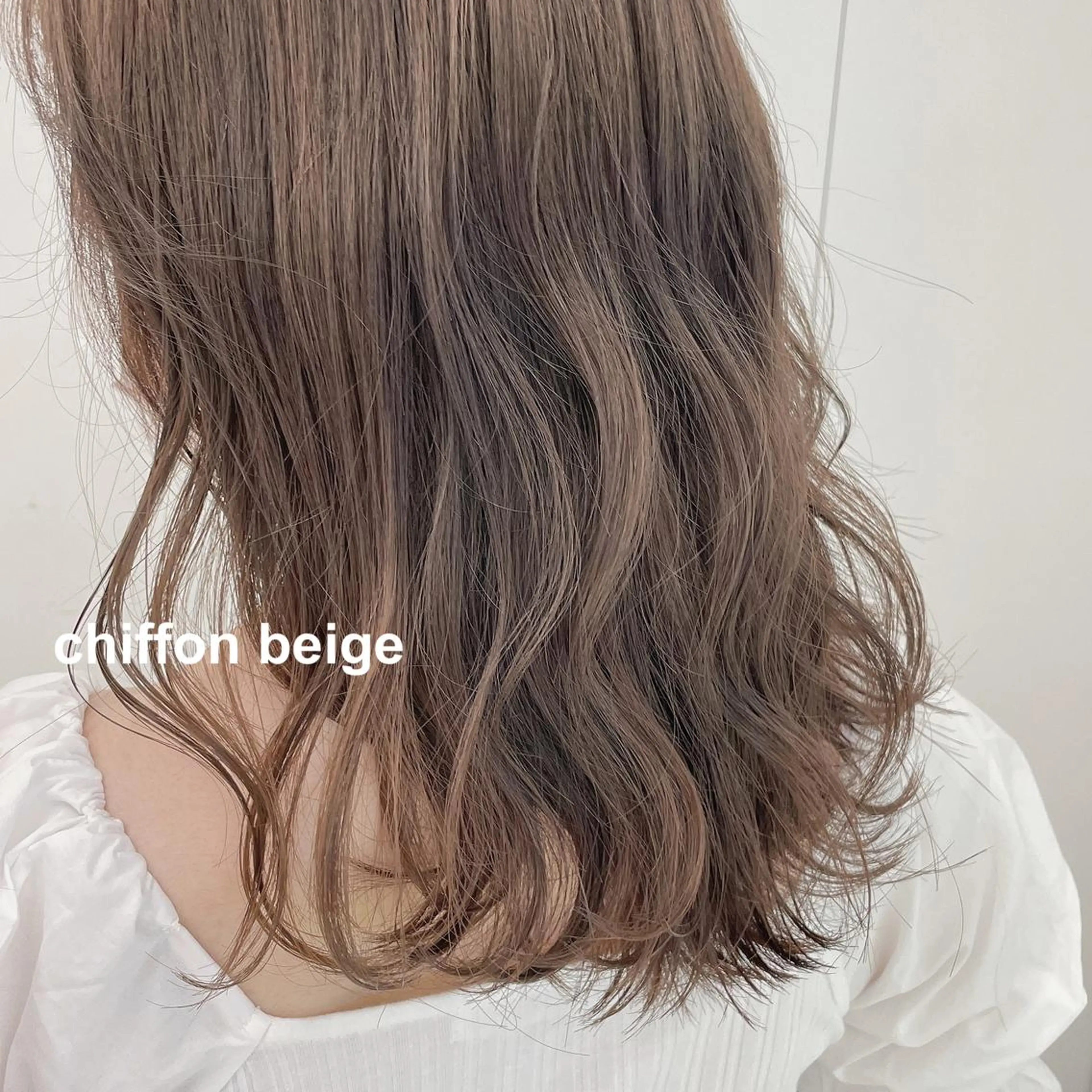 セミロング カラー ヘアカラー 💗🤍透明感カラー 🤍💗kanonのヘアスタイル