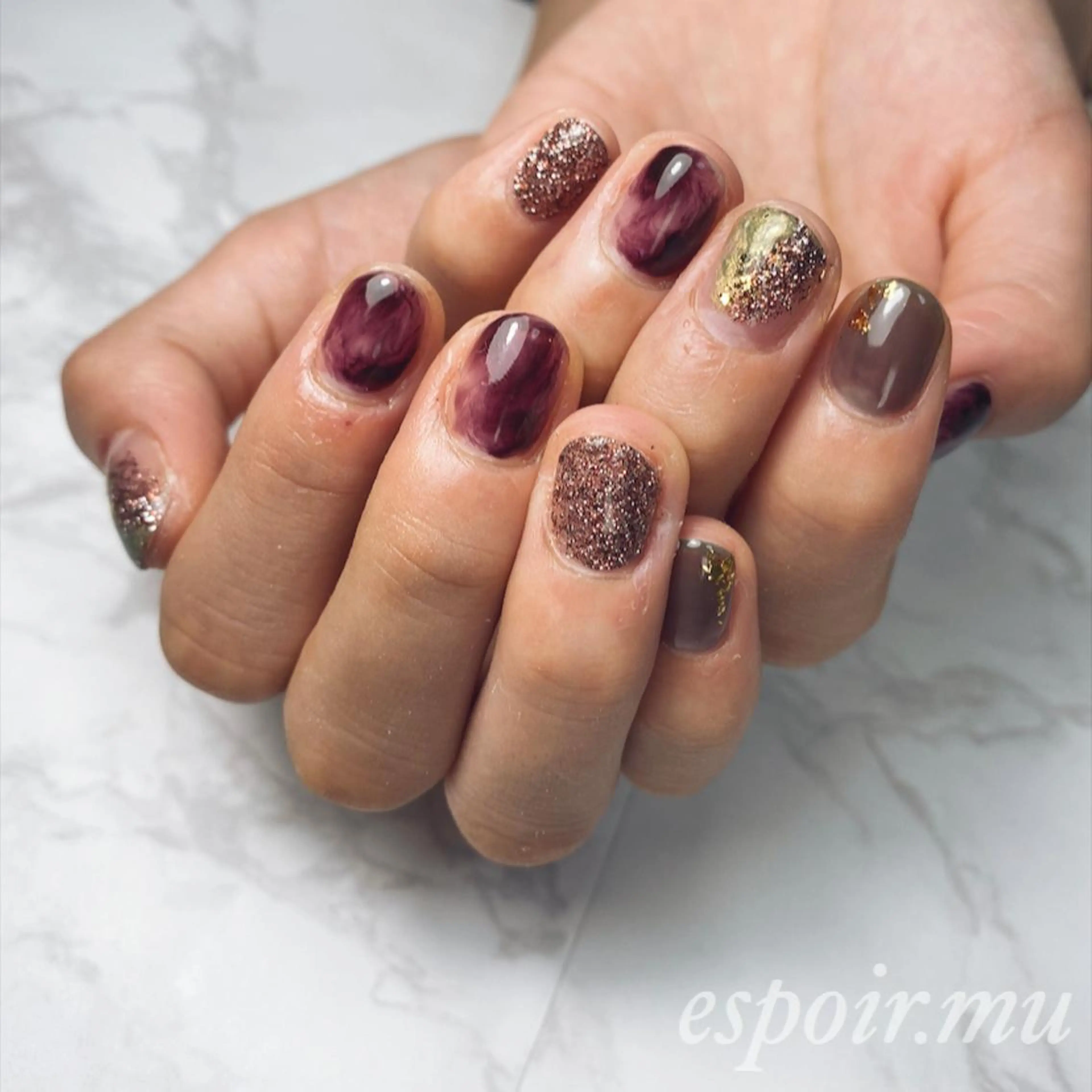 ネイル espoir. muのネイルデザイン