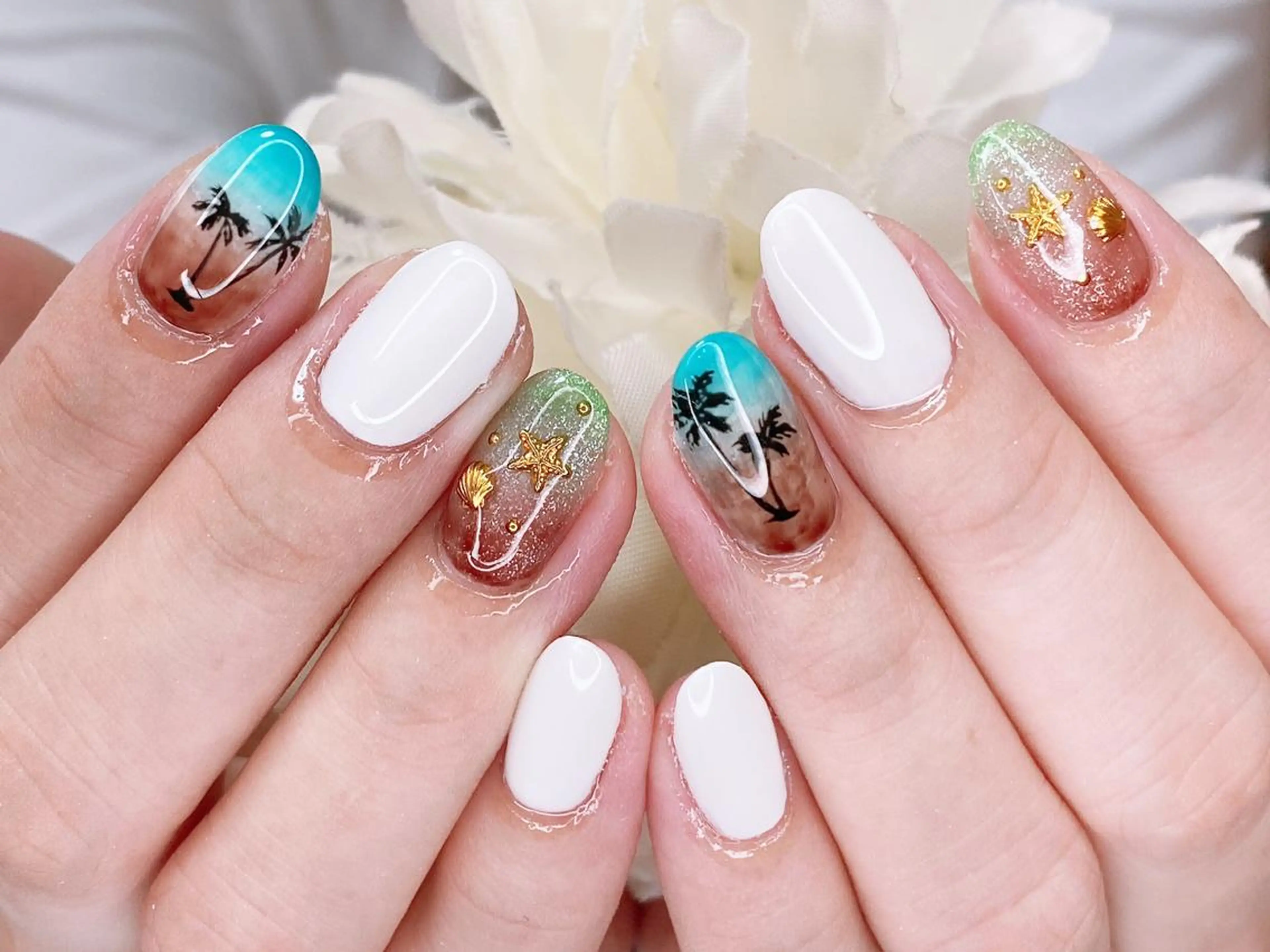 ネイル ハンドネイル Ｎail Ｓalon ertiのネイルデザイン