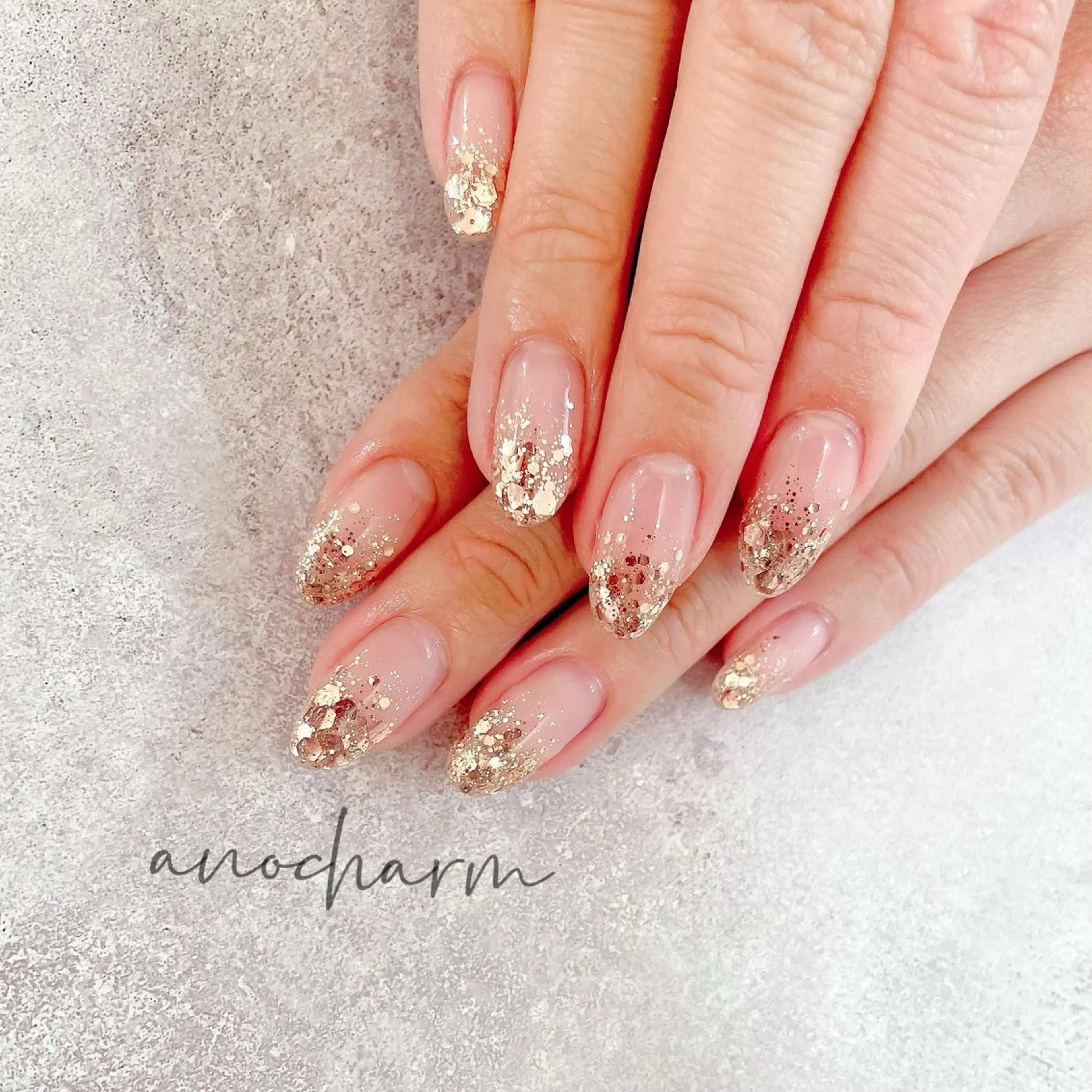 【新規様限定】💅🏻ラメグラデーションの写真