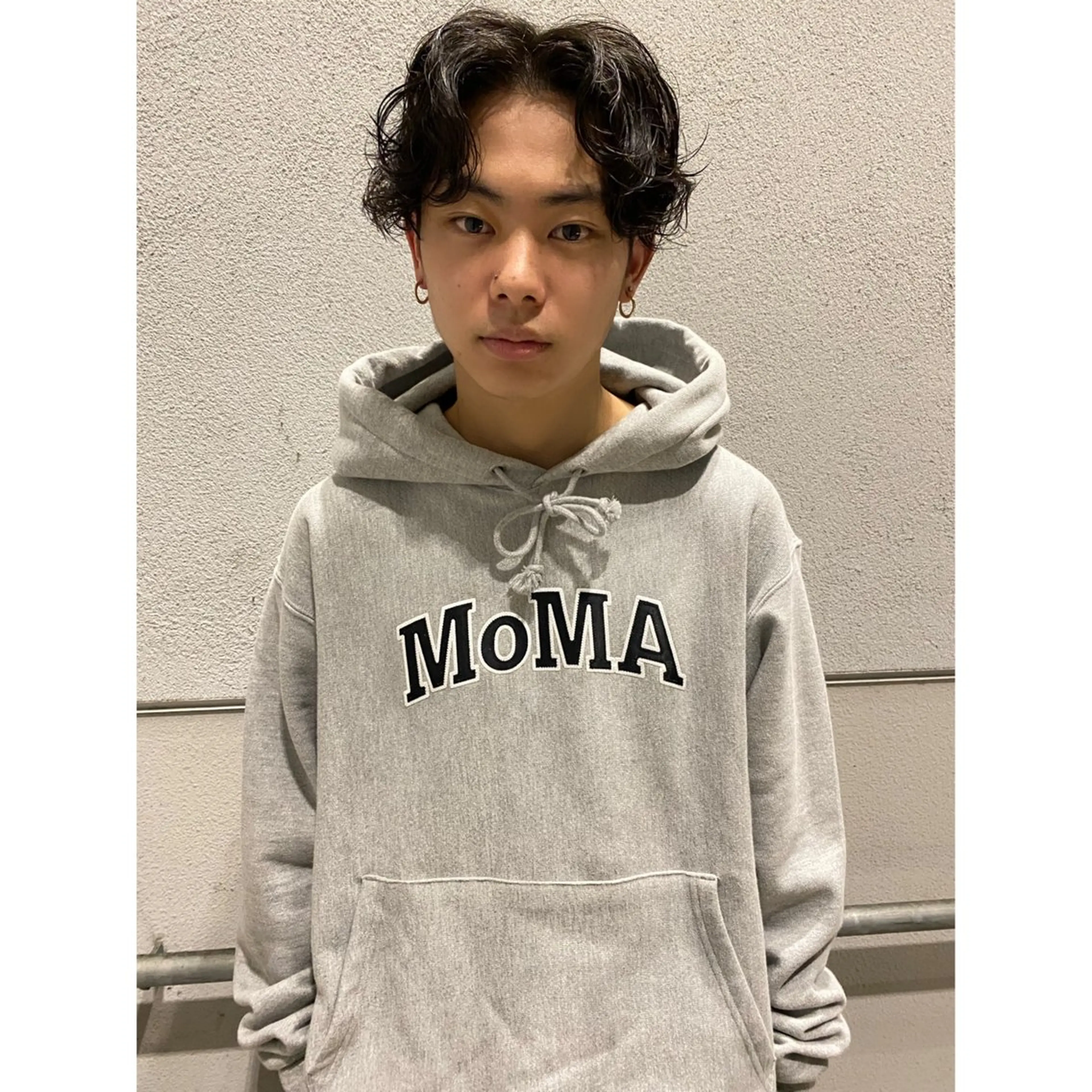 ショート パーマ メンズ メンズブリーチ センターパート メンズハイライト メンズインナーカラー メンズパーマ 💈メンズ短髪特化 ✂︎伊藤大輝💈のヘアスタイル