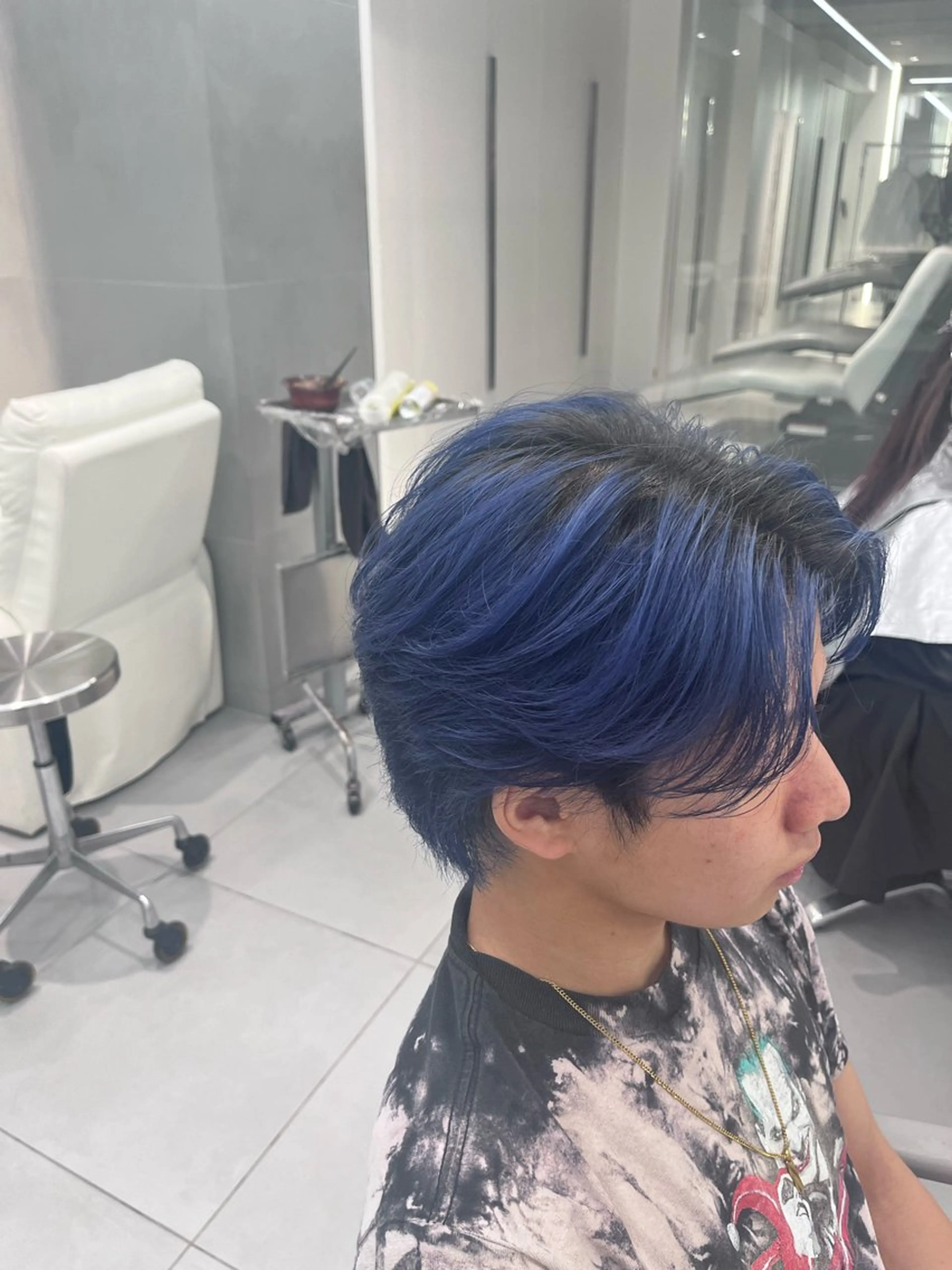 ショート カラー メンズ メンズハイトーン ハイトーンカラー 高光汰一 / 新宿三丁目美容師のヘアスタイル