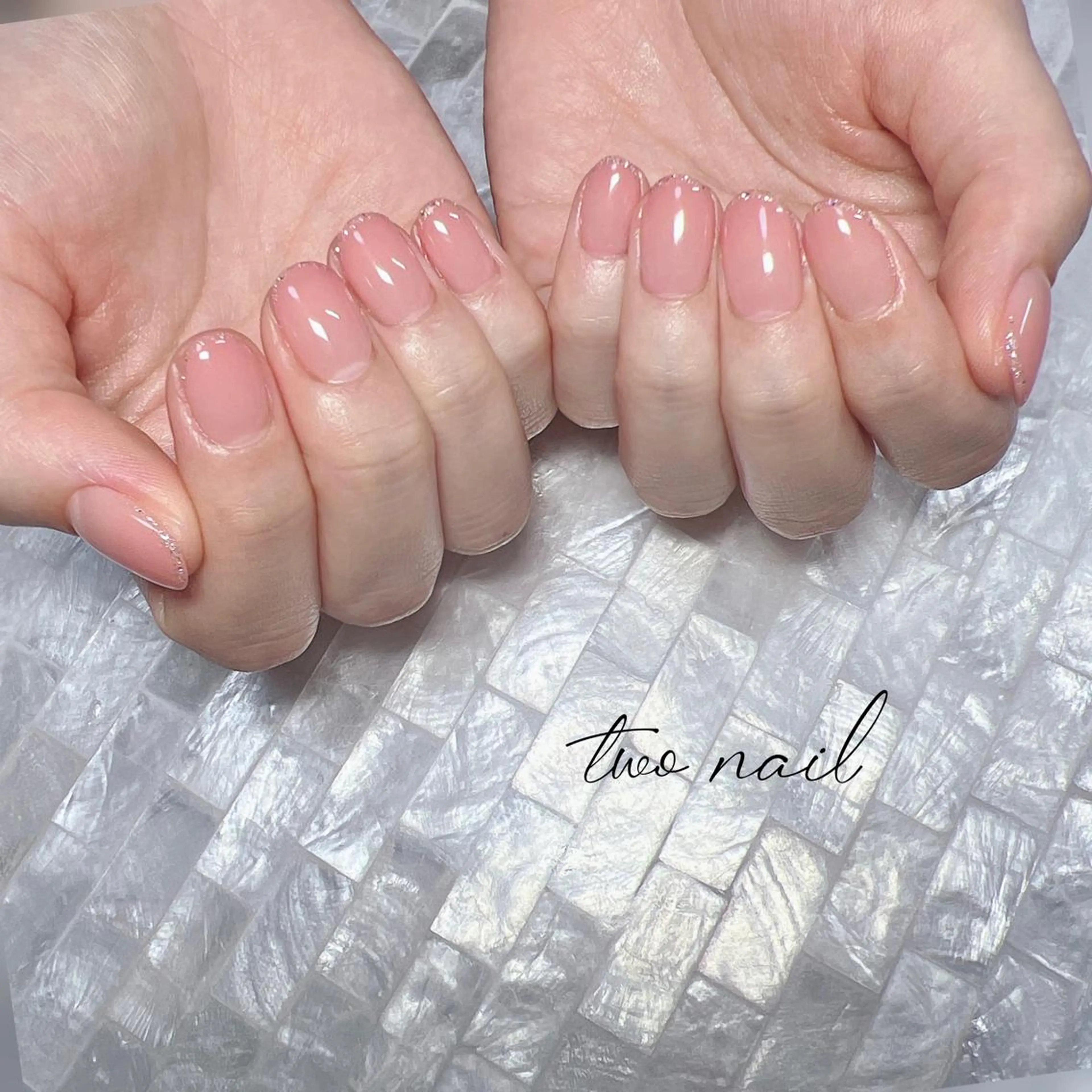 ネイル アートネイル フットネイル ハート ニュアンスネイル オフィスネイル ハンドネイル two nailのネイルデザイン