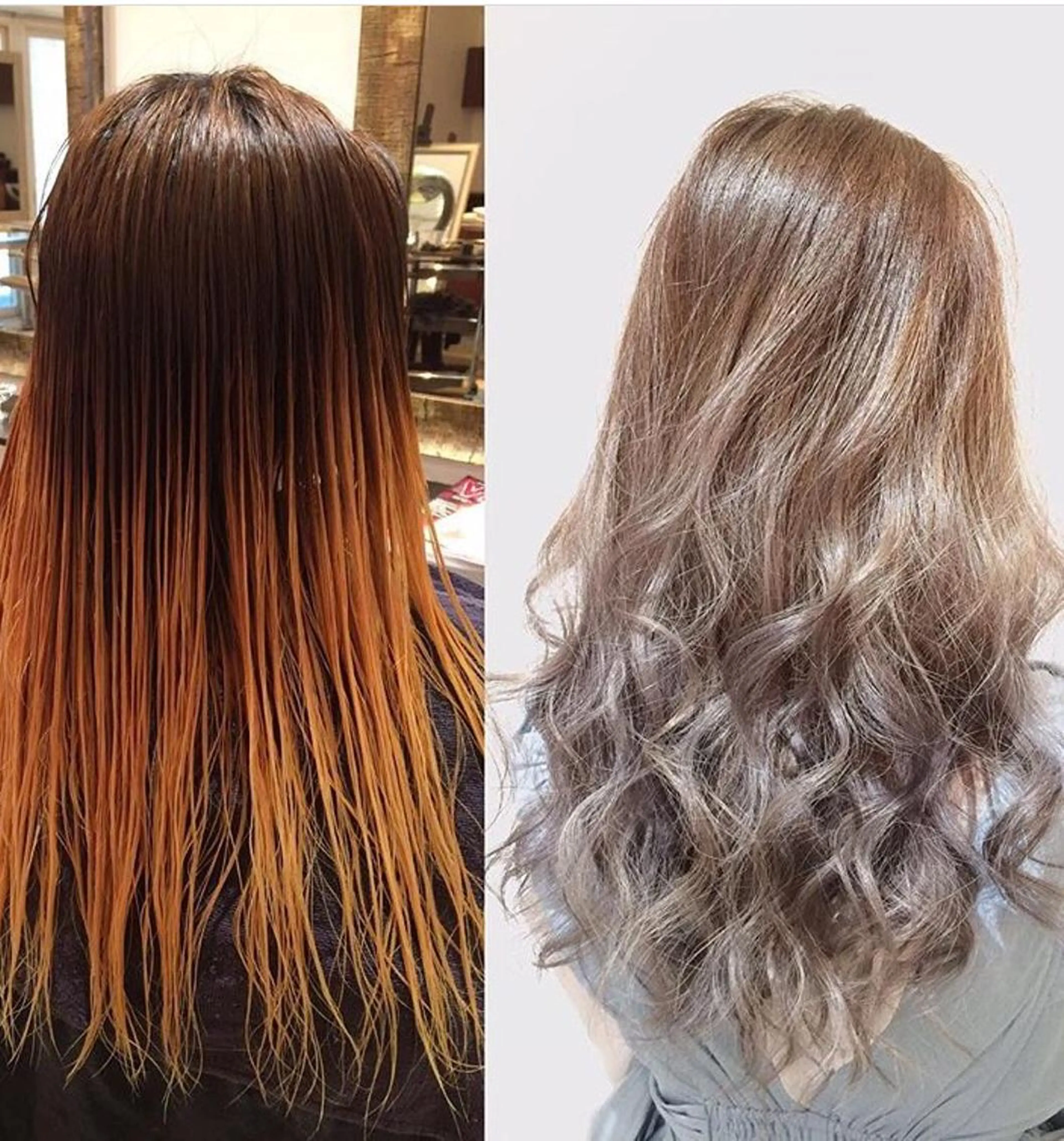 ミディアム セミロング ロング カラー ダブルカラー グラデーションカラー 👑指名率No.1 👑坂口飛翔のヘアスタイル