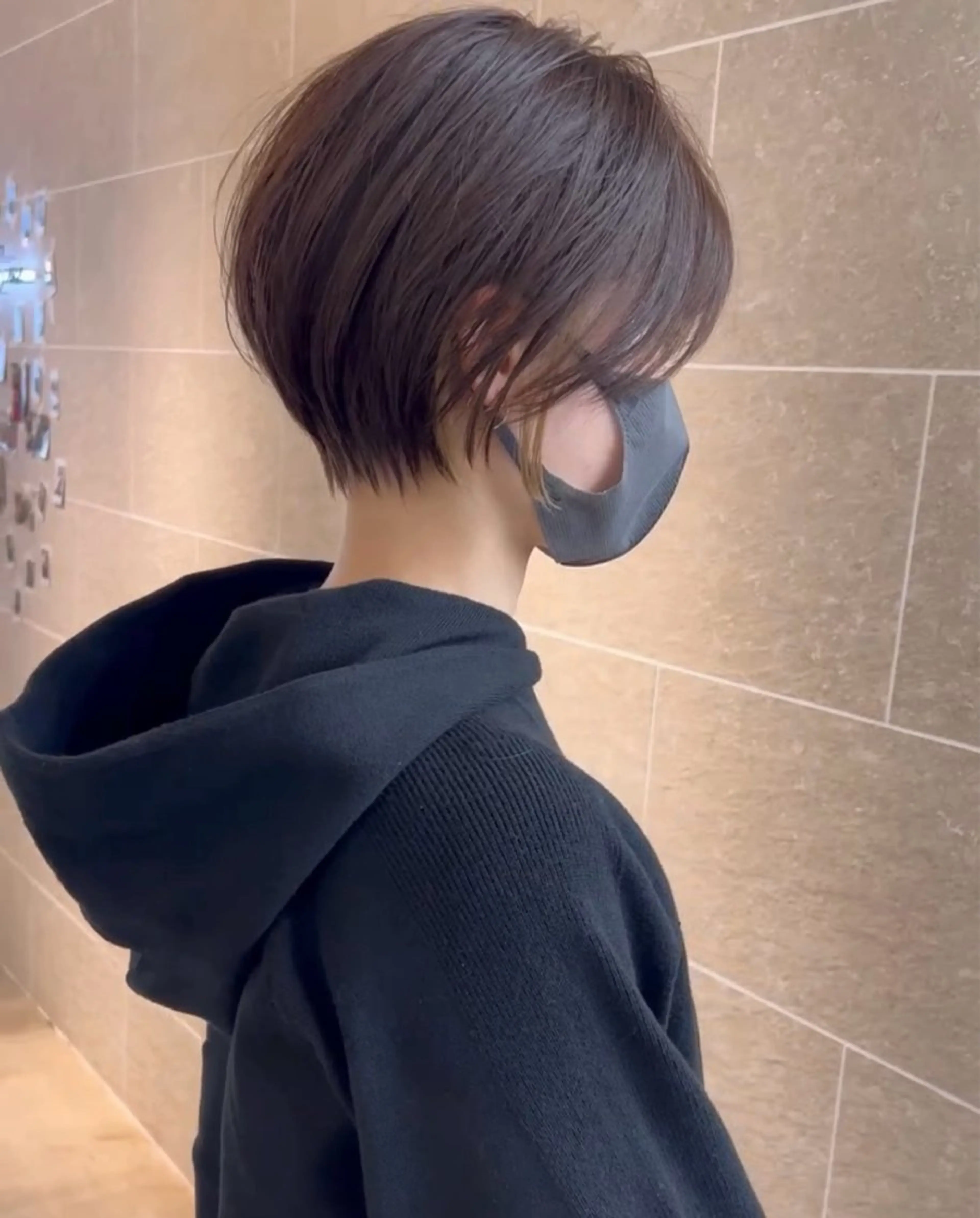 ショート カラー パーマ ヘアアレンジ ハンサムショート ショートヘア 8HAIR / MAYUのヘアスタイル