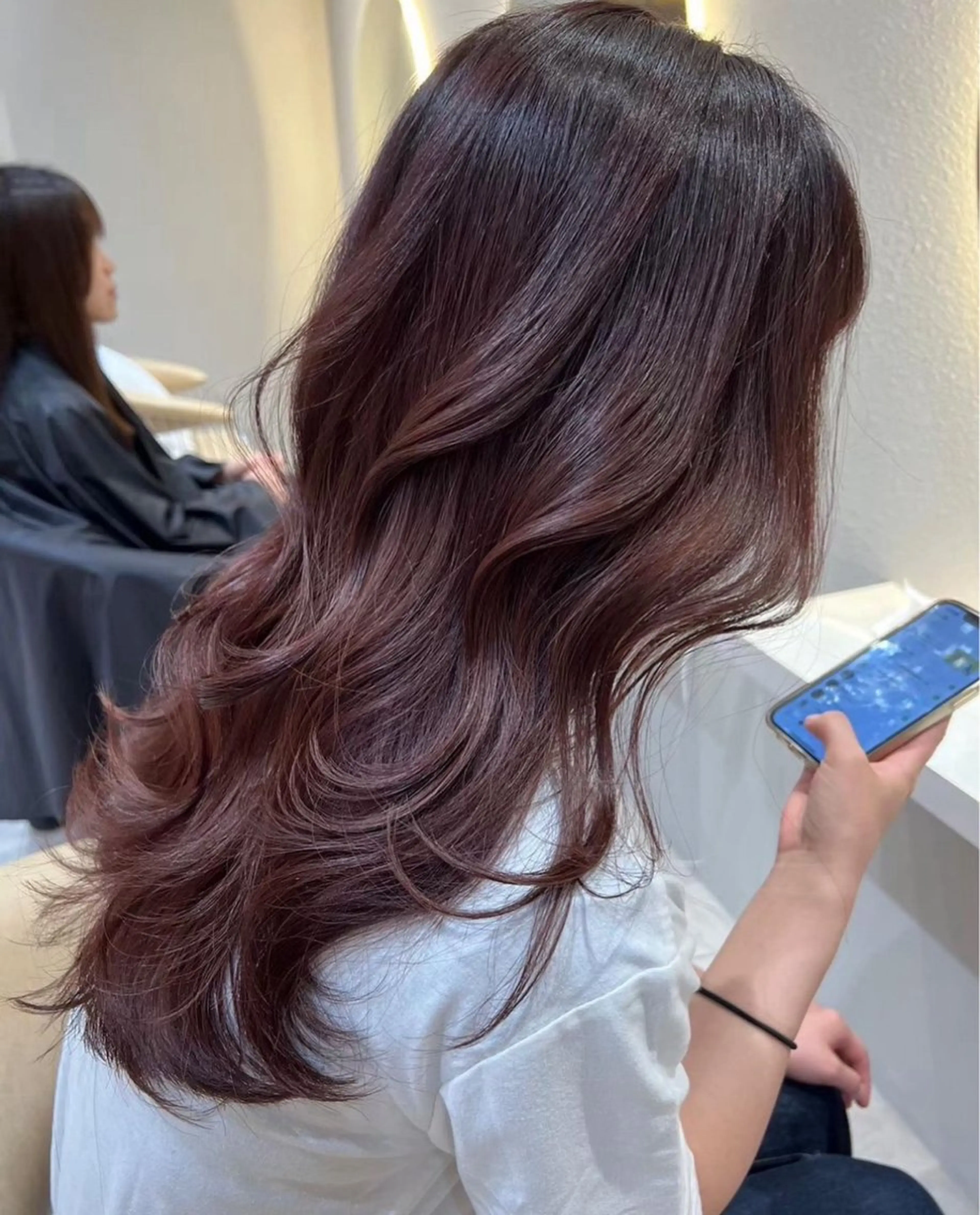 ロング カラー 廣瀬双葉 トップスタイリストのヘアスタイル