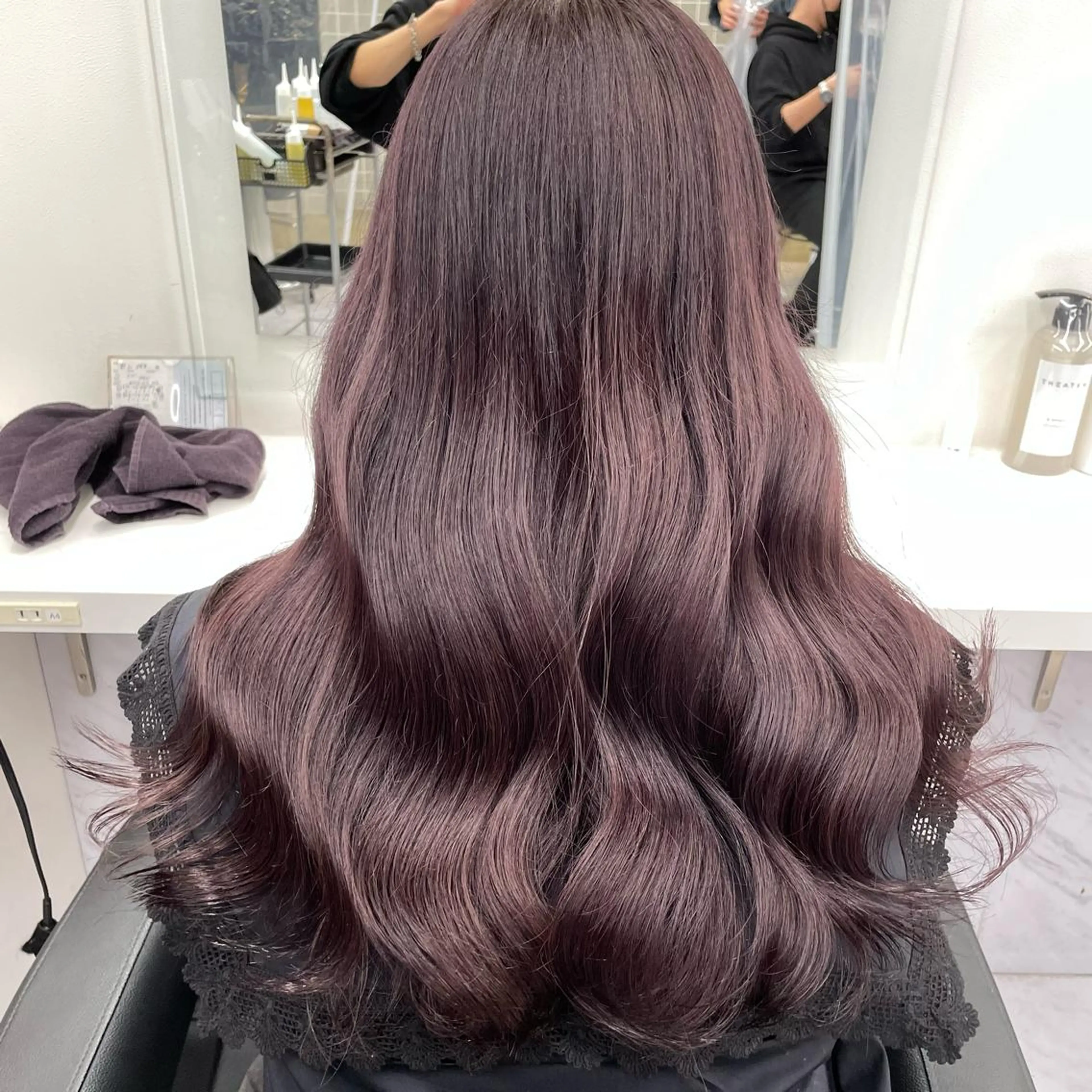 ミディアム カラー *モデル募集🤍横浜 透明感カラー🫧のヘアスタイル