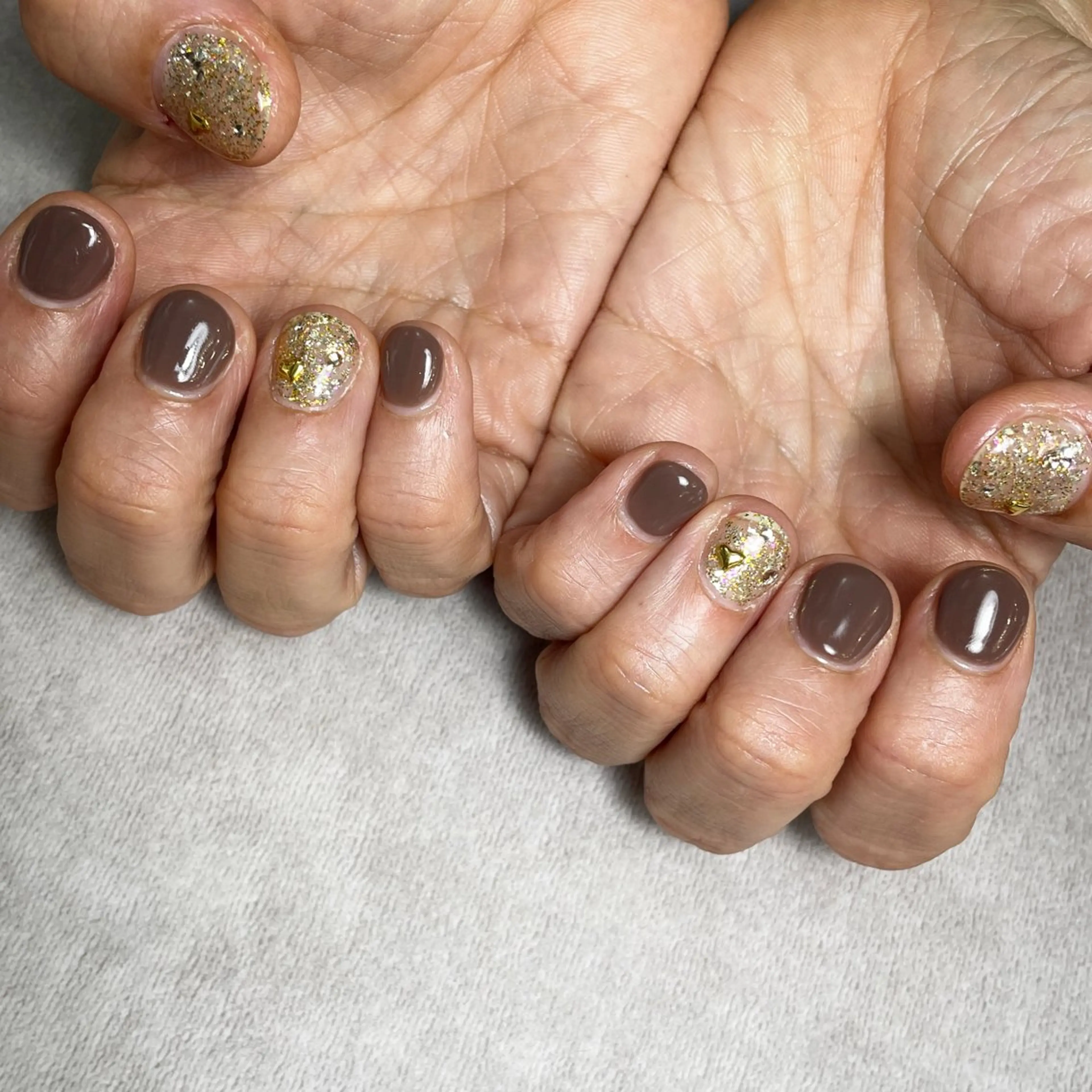 ネイル キラキラネイル ラメ(グリッター) K Harukaのネイルデザイン