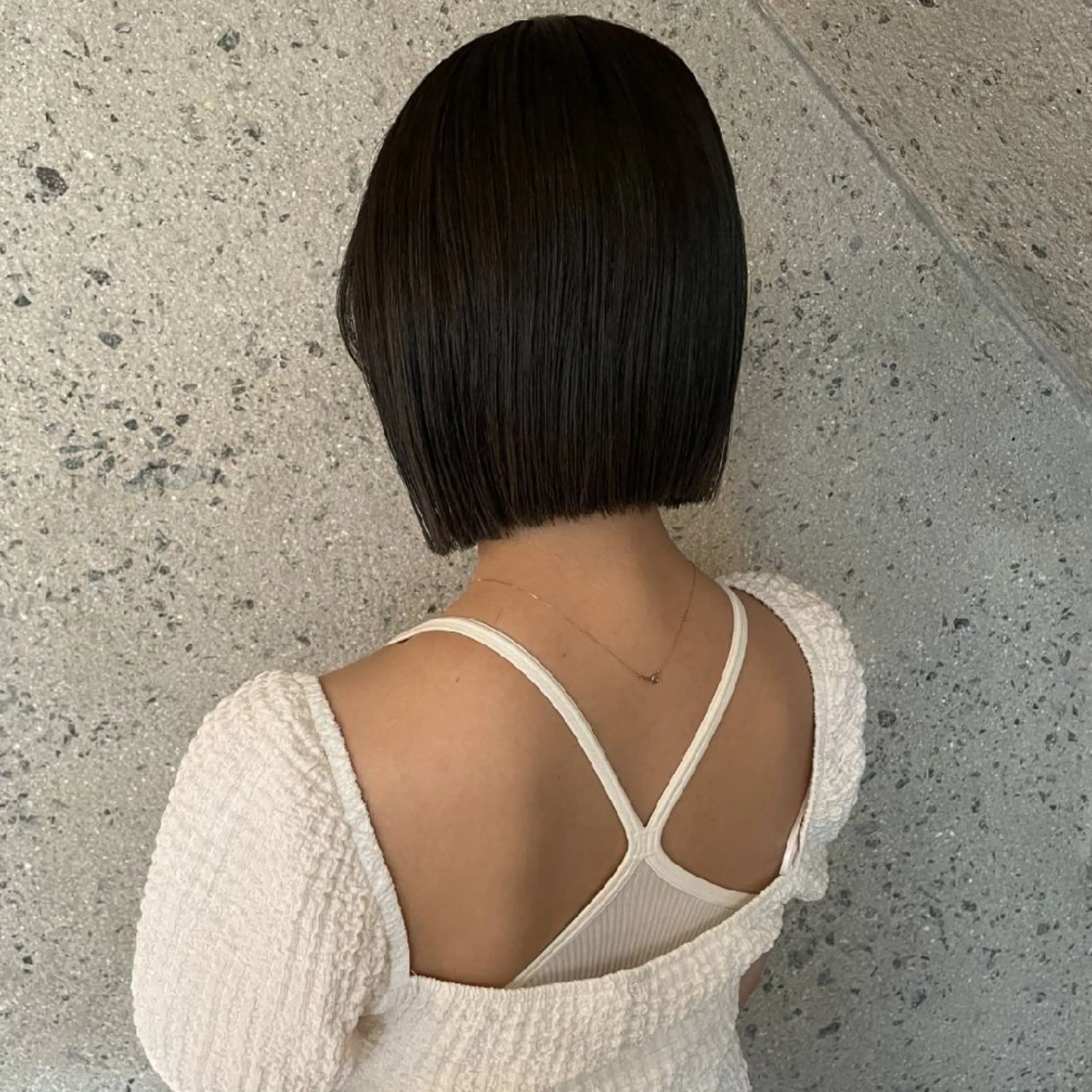 カラー ミディアム 川原田麻衣【薬院/平 尾/高宮】透明感🫧のヘアスタイル