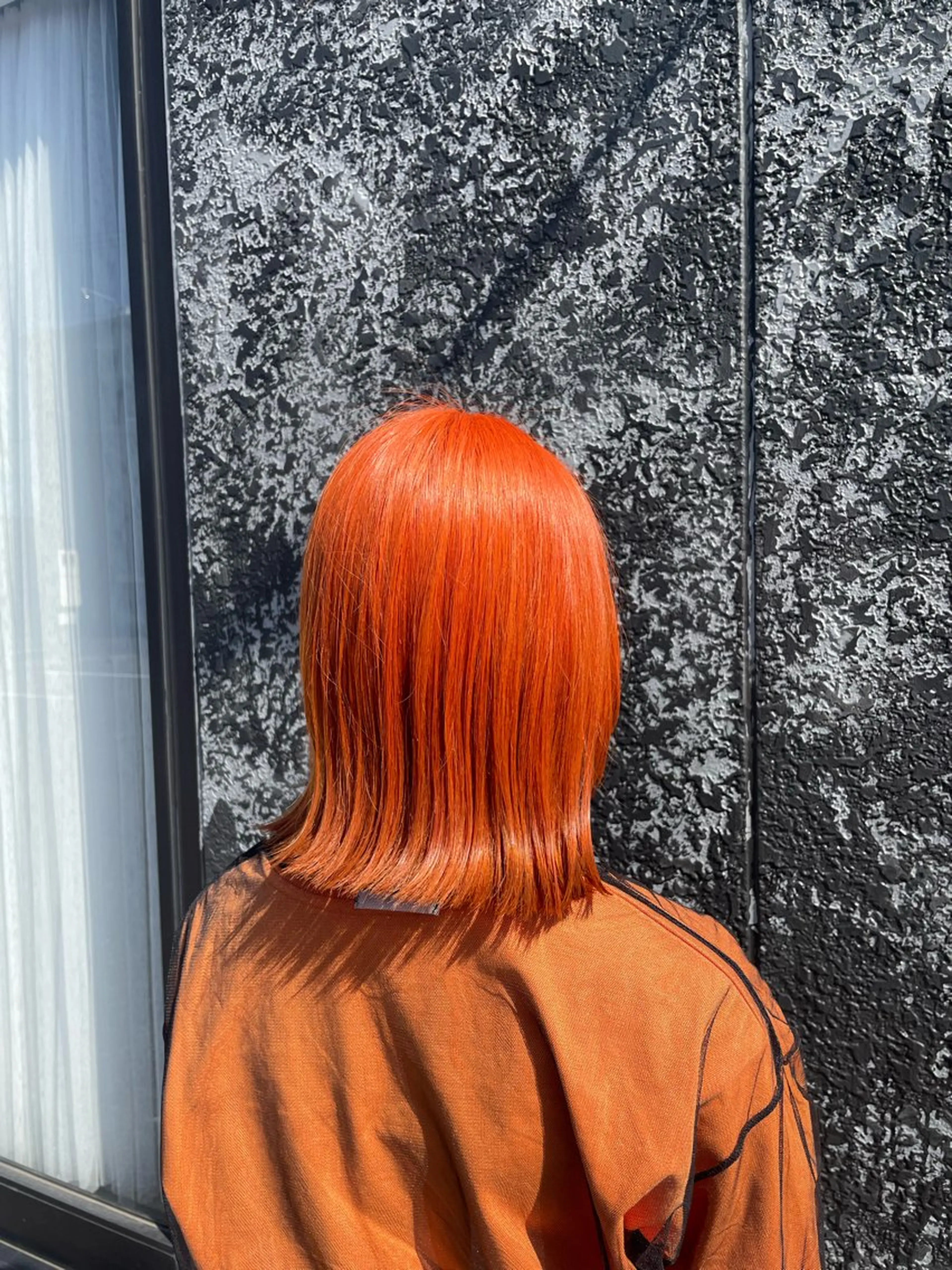 ミディアム カット ヘアカラー トリートメント 手塚 由佳のヘアスタイル