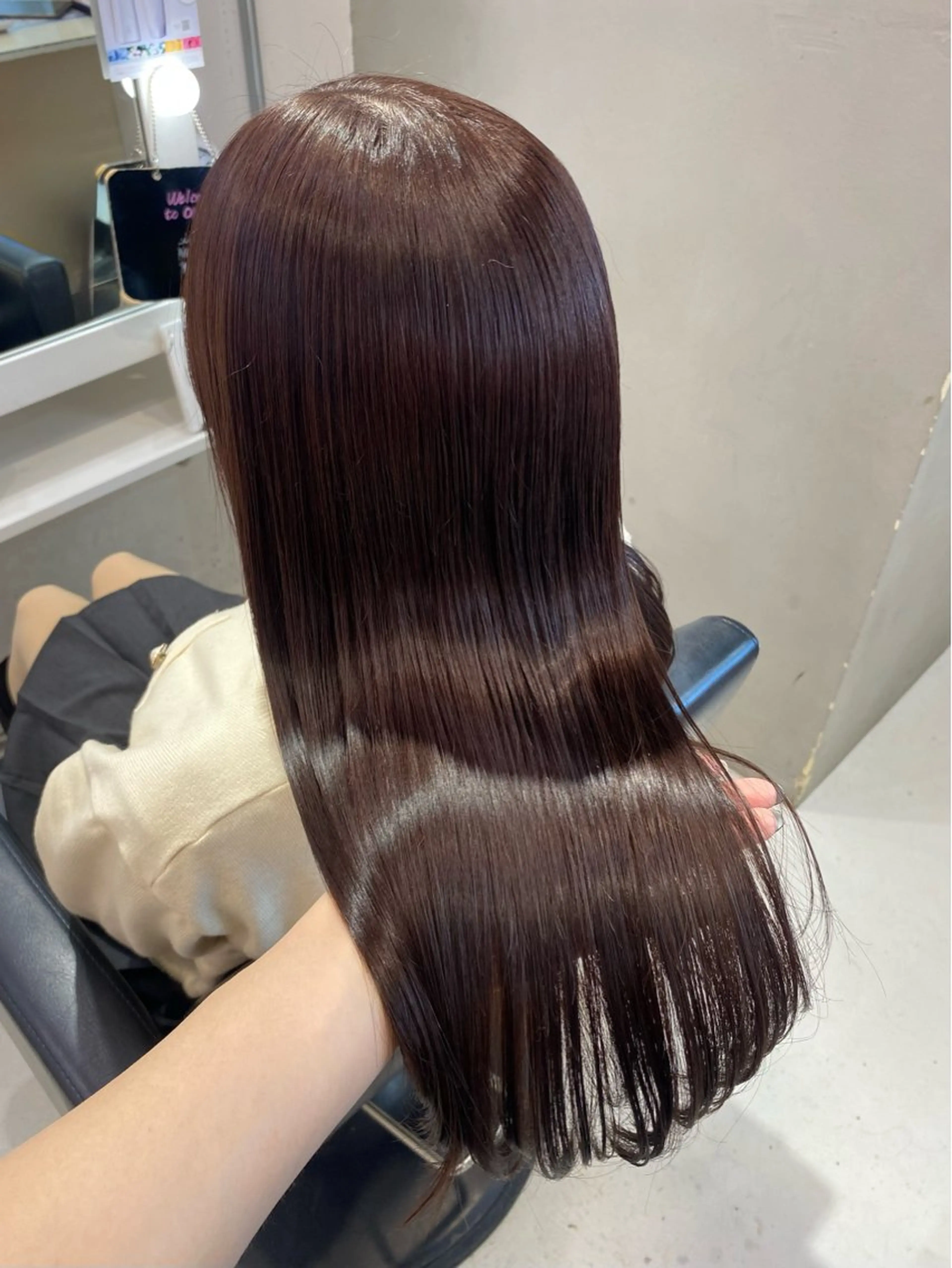 🫧人気🫧カット＋髪質改善酸性ストレートの写真